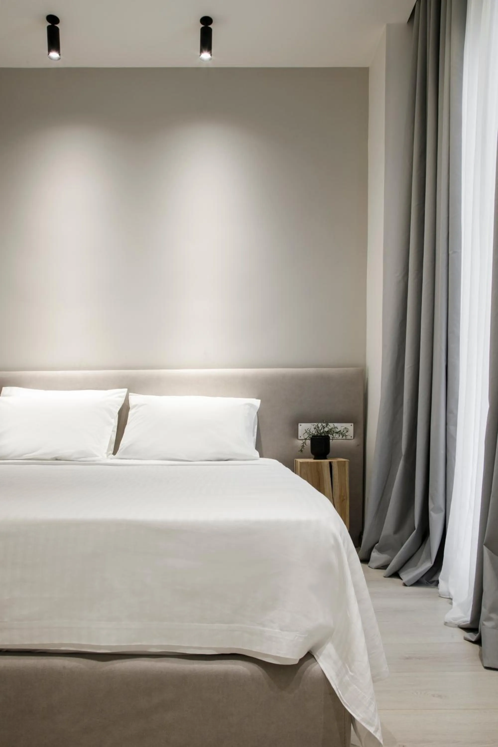 Bed in Ultra Chic Modern 4 Bedrooms Apartment in Athens