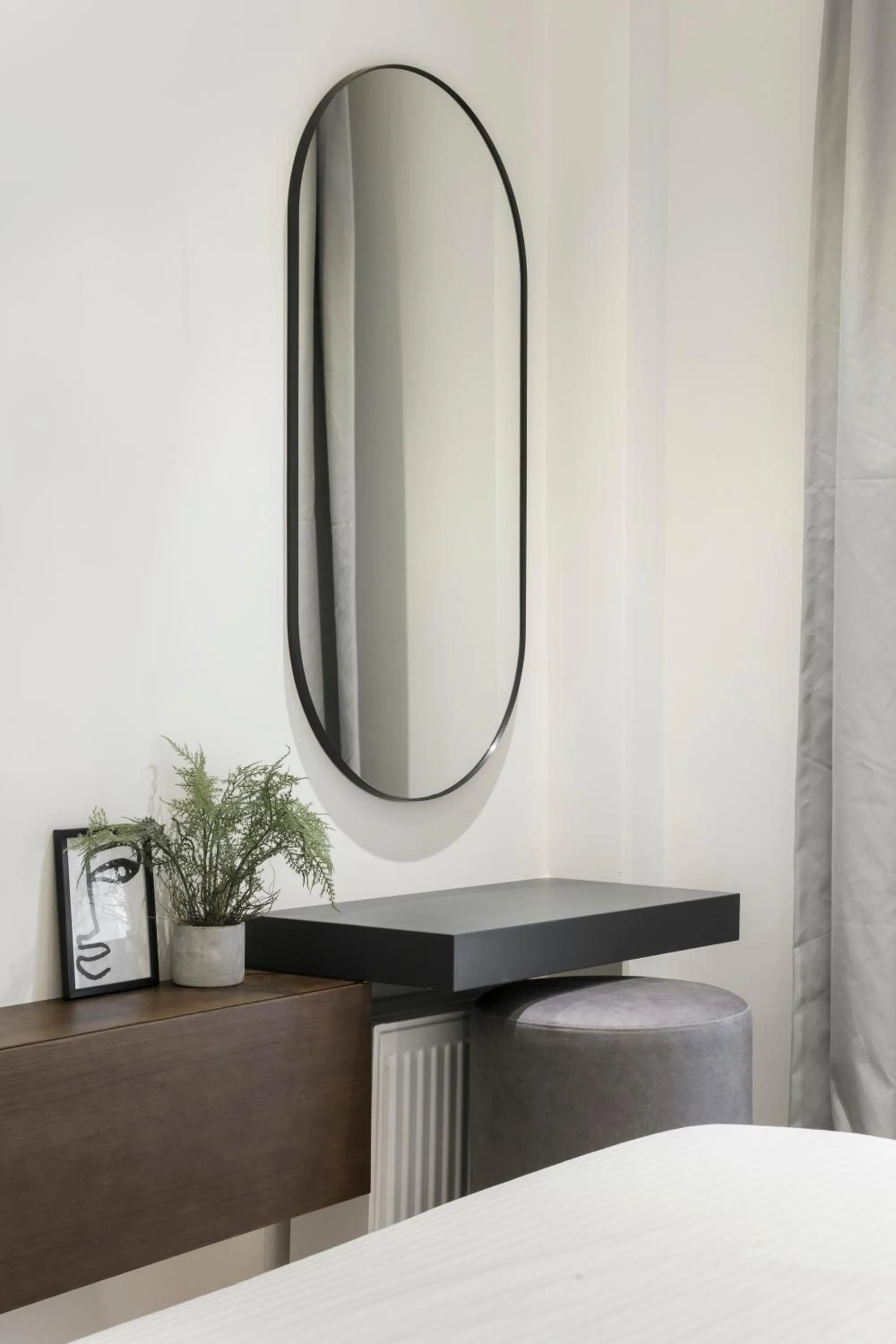 Decorative detail, Bed in Ultra Chic Modern 4 Bedrooms Apartment in Athens