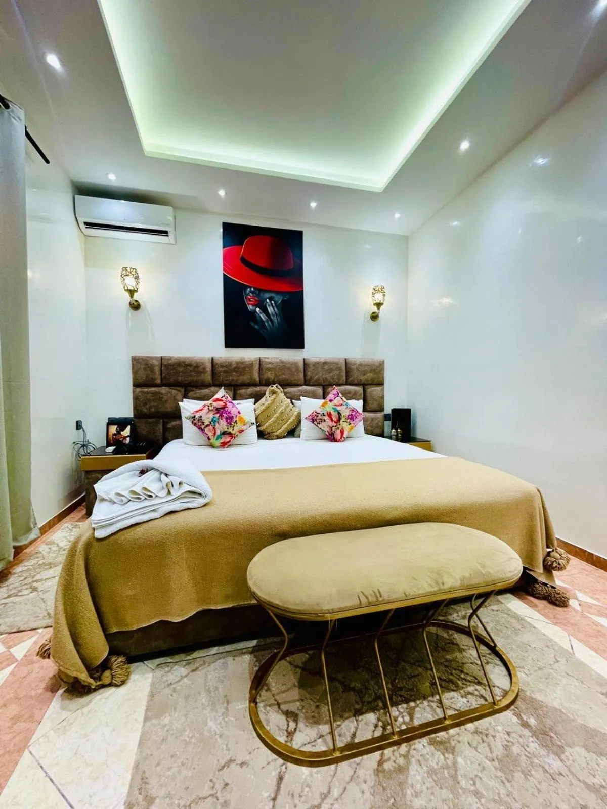 Bedroom, Bed in RIAD DOUIRTNA