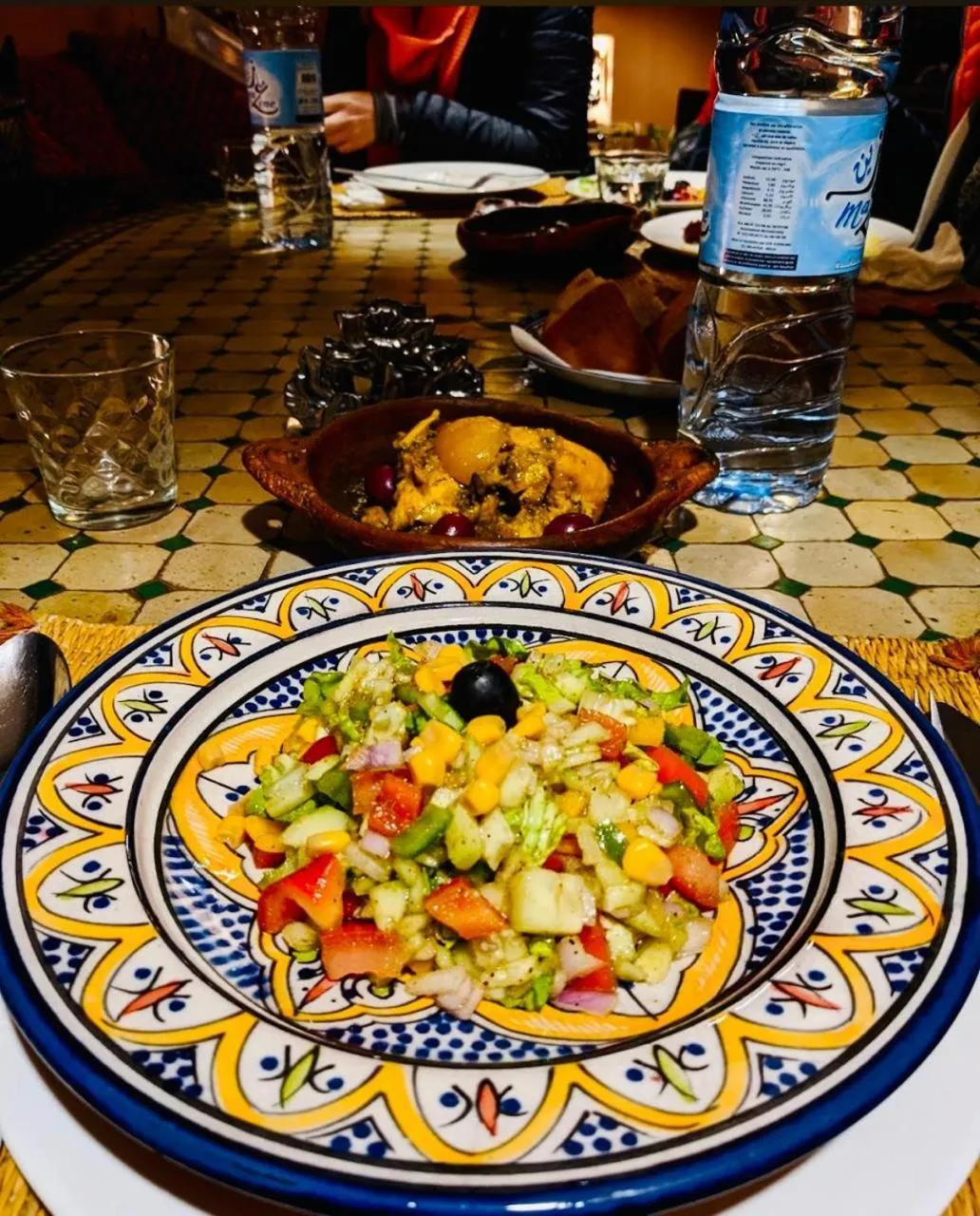 Kitchen or kitchenette in RIAD DOUIRTNA