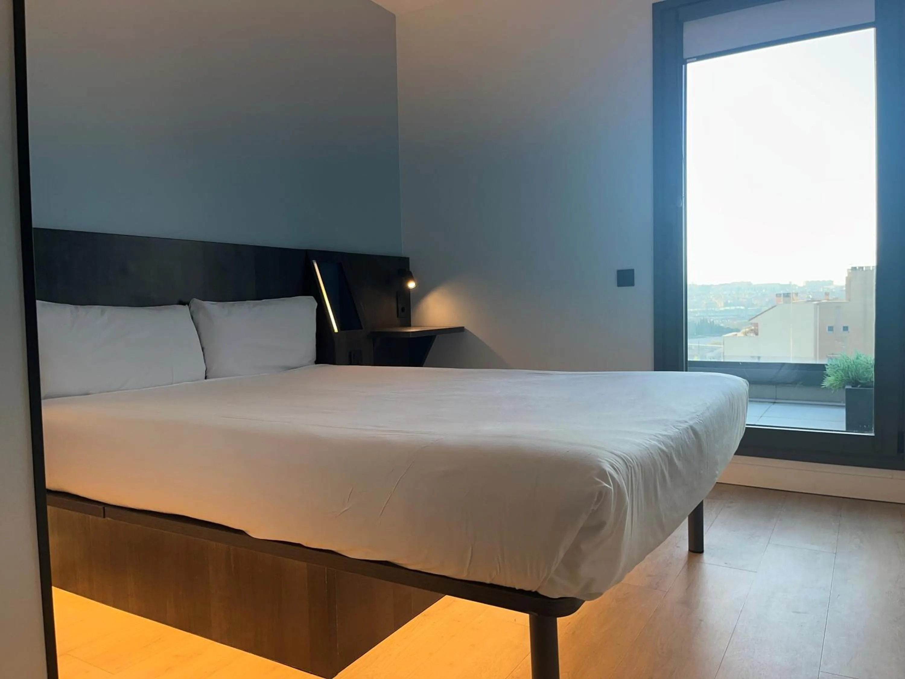 Bed in Hostal Madrid Atocha