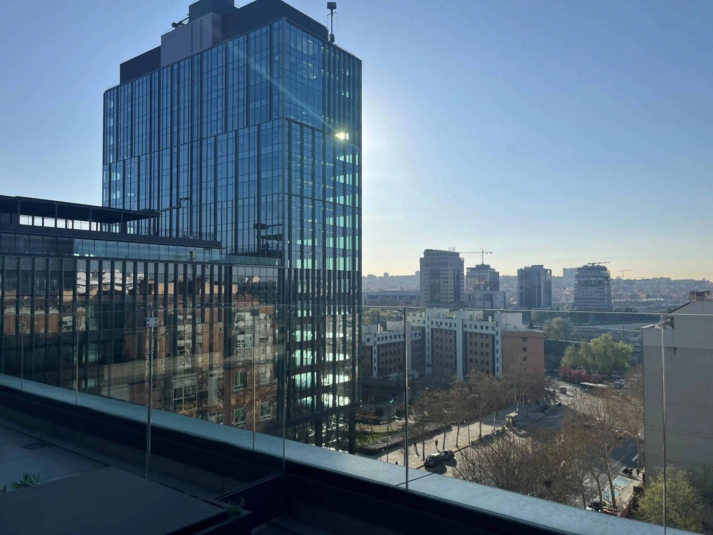 Property building in Hostal Madrid Atocha