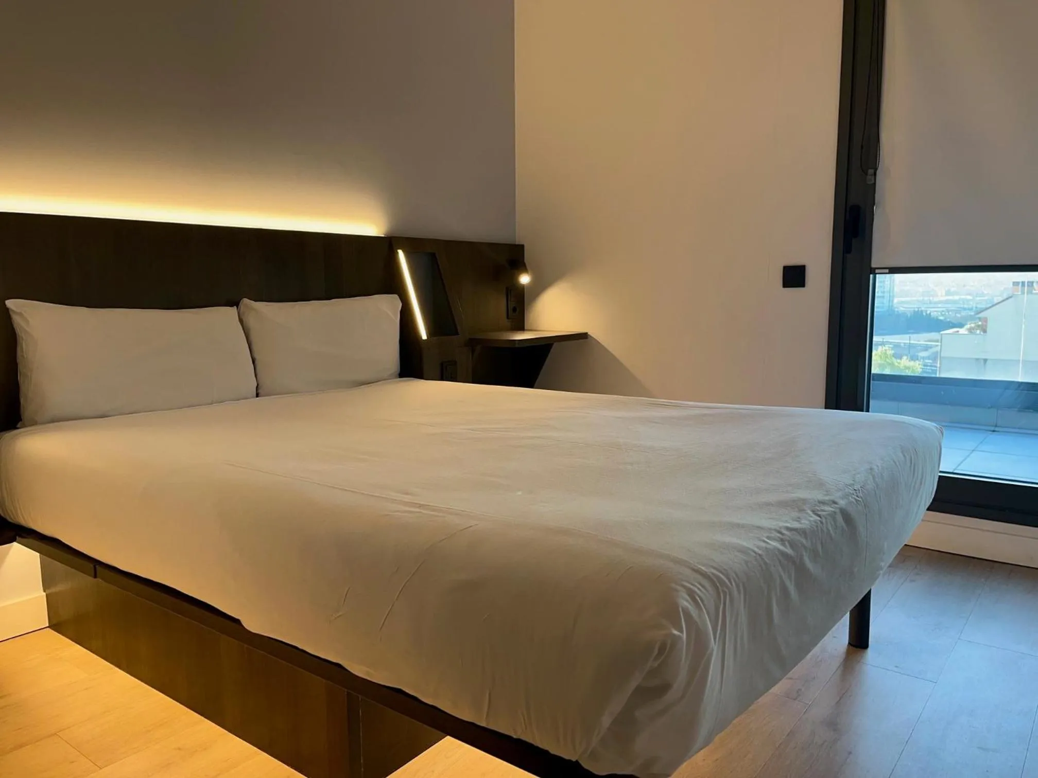 Bed in Hostal Madrid Atocha