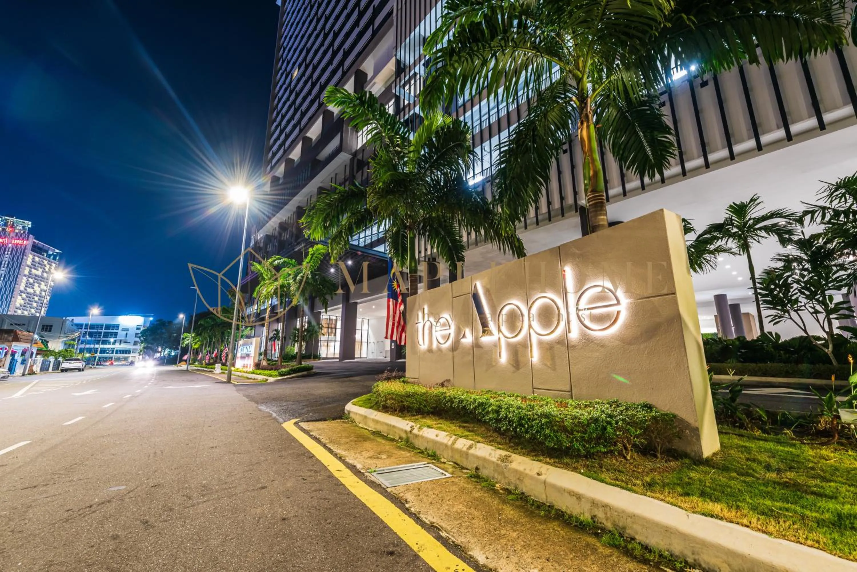 Property building in The Apple Premier Suites Melaka