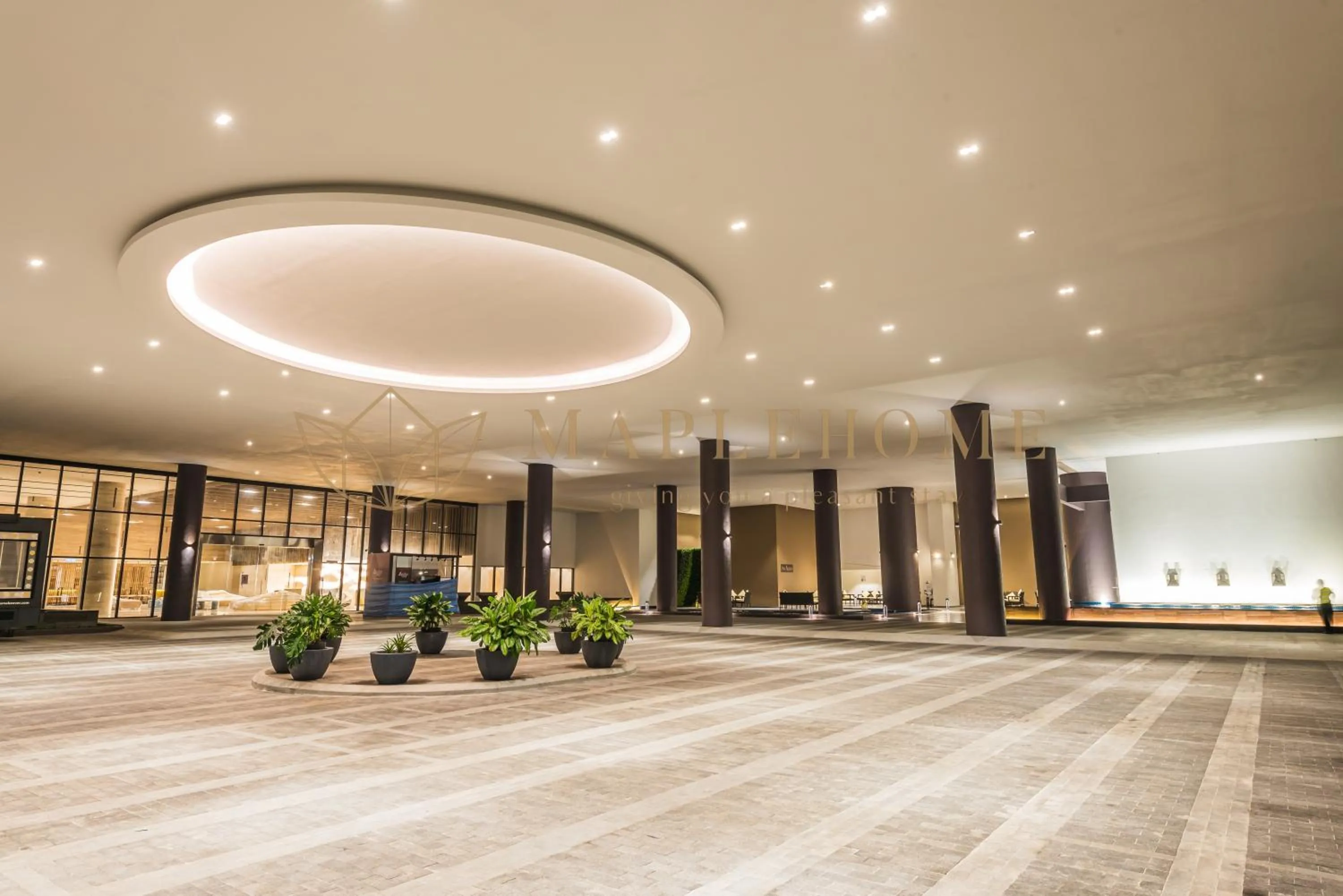 Lobby or reception in The Apple Premier Suites Melaka