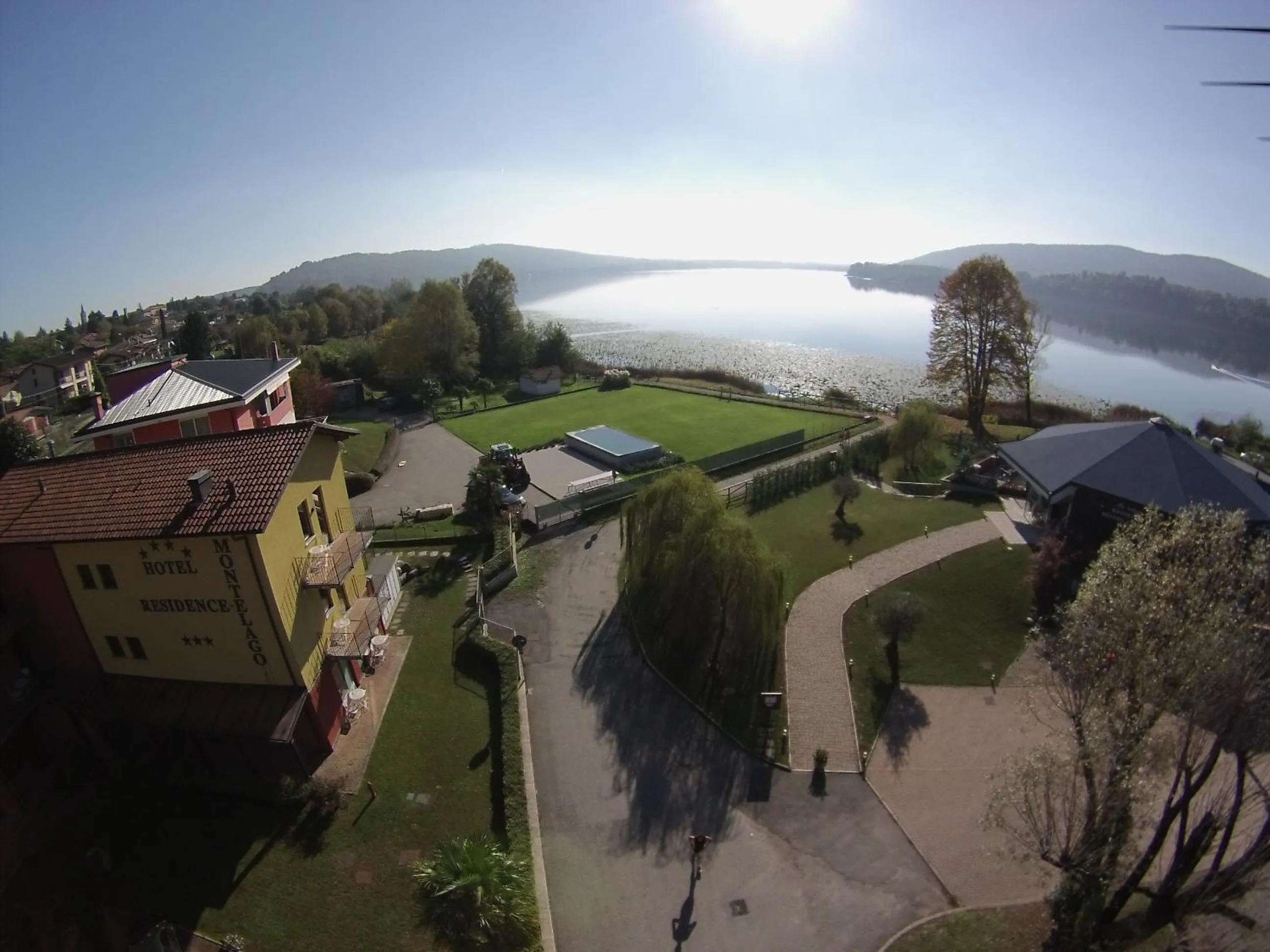 Bird's eye view in Hotel Residence Montelago