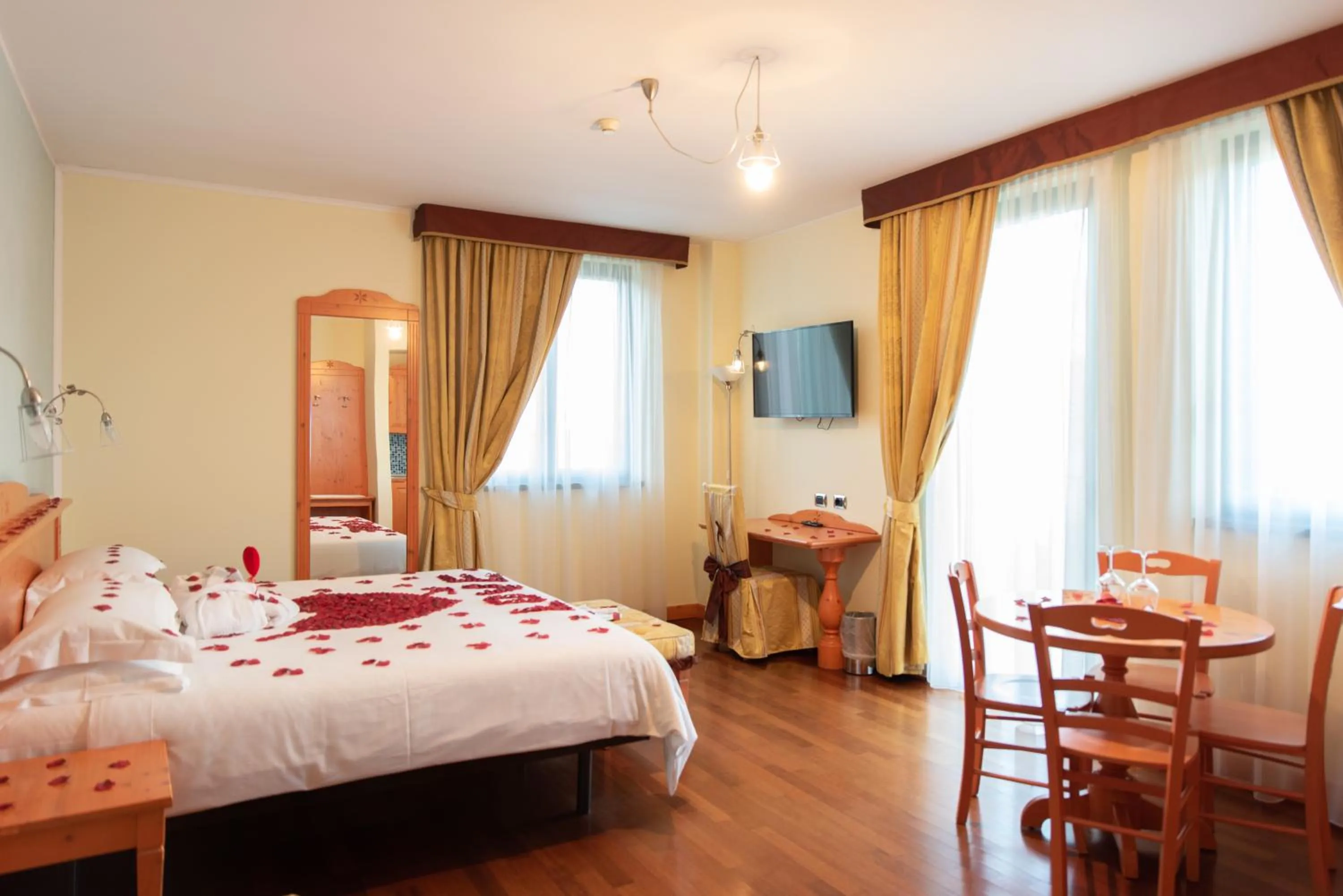 Bed in Hotel Residence Montelago