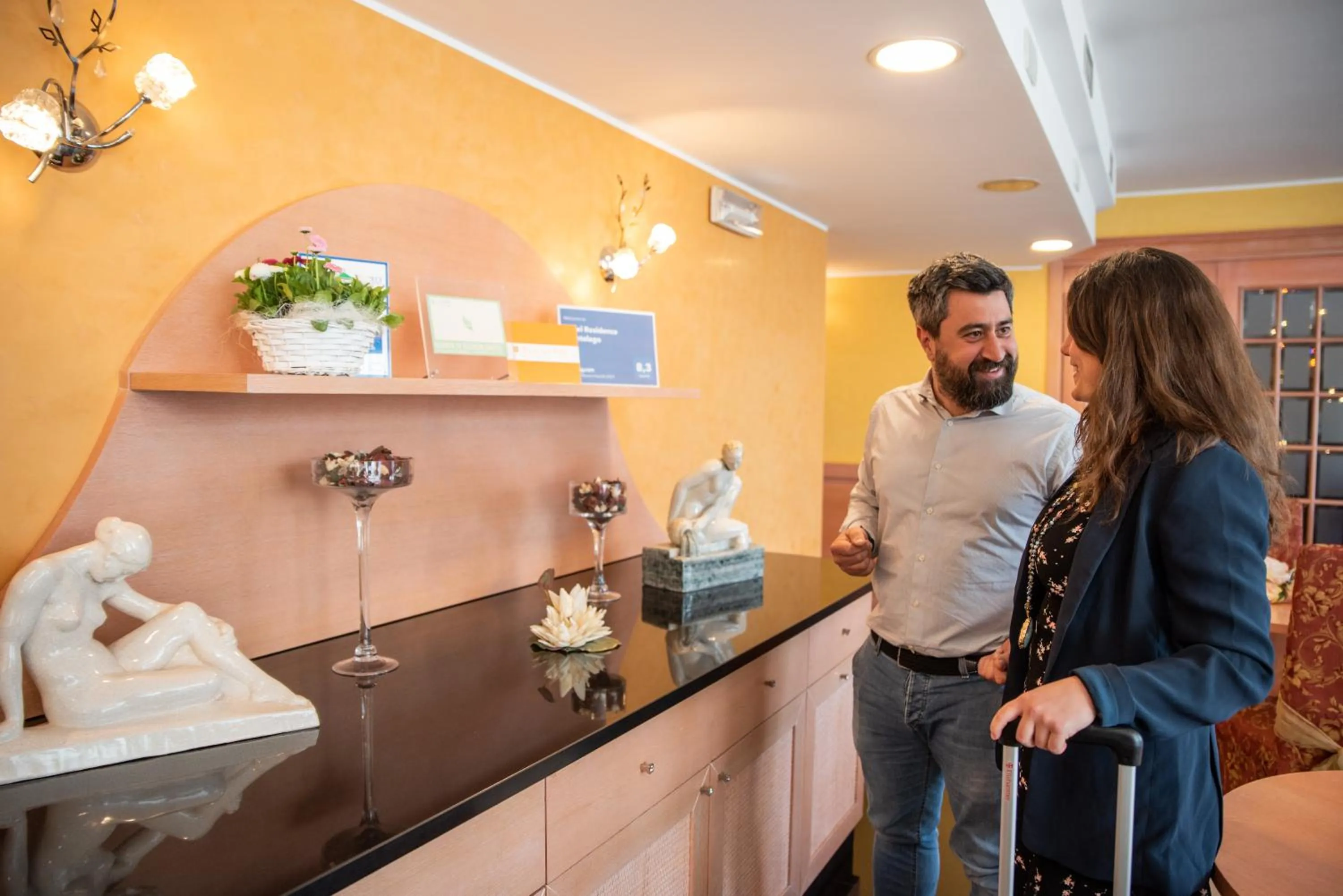 Guests in Hotel Residence Montelago