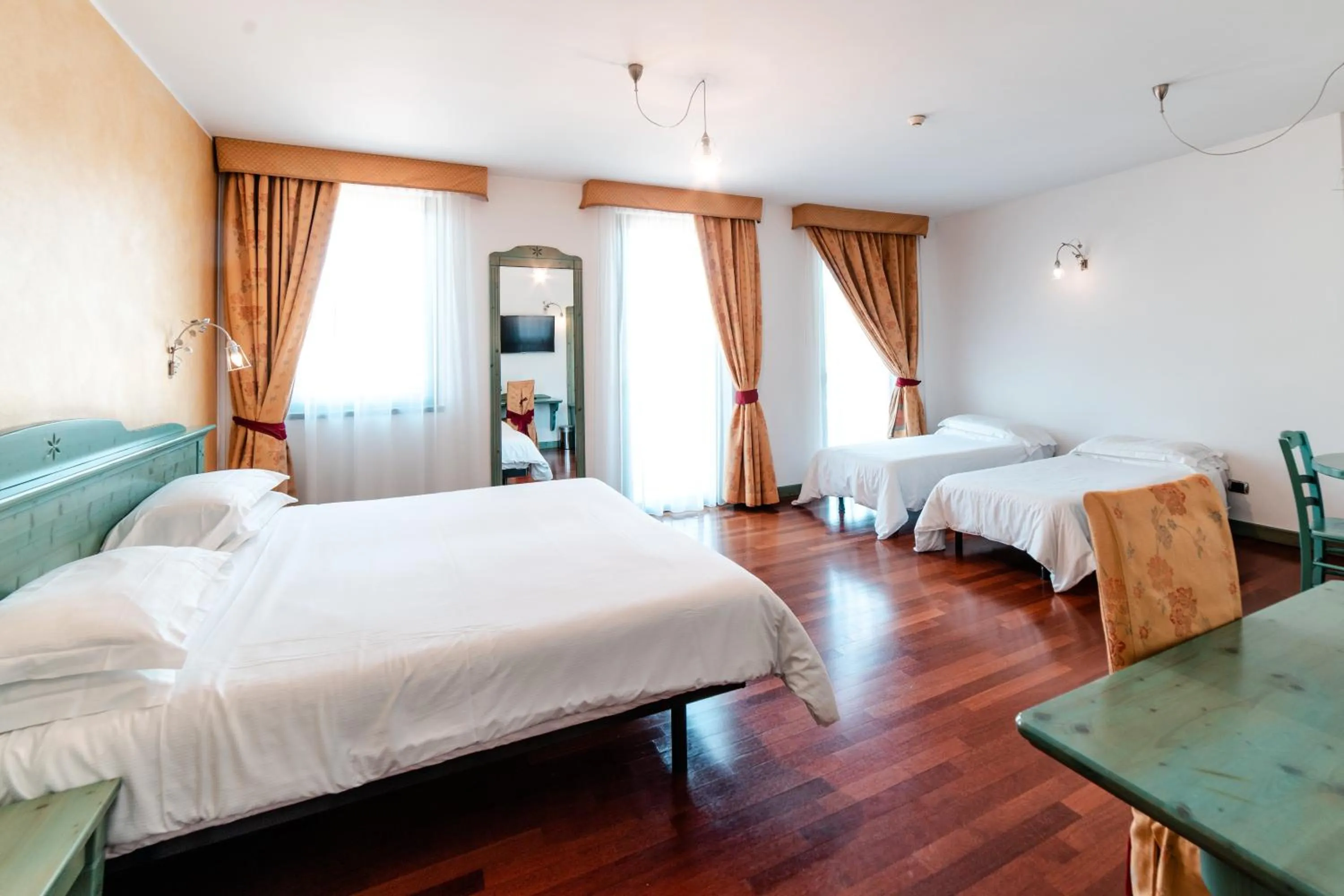 Bed in Hotel Residence Montelago