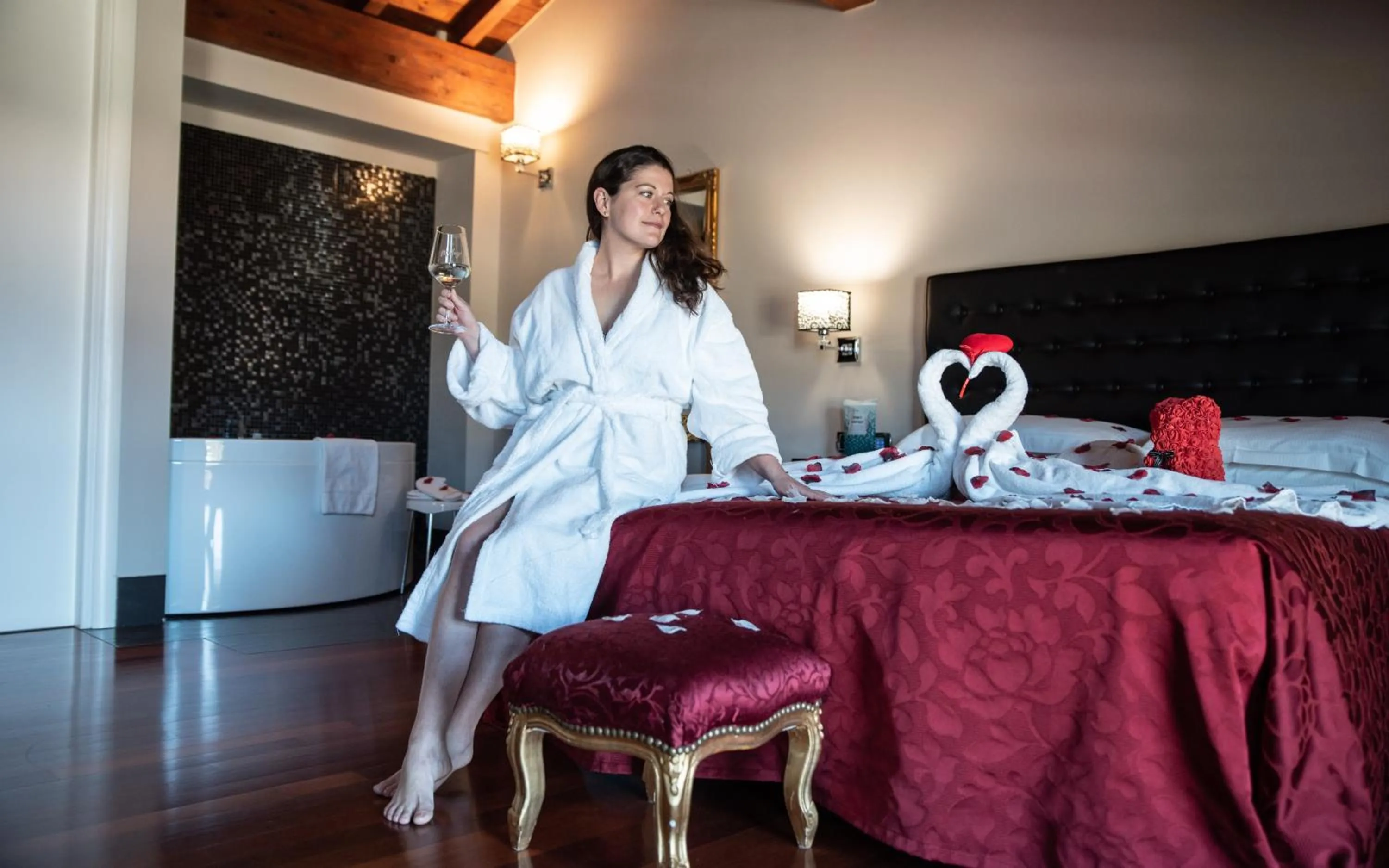 People in Hotel Residence Montelago