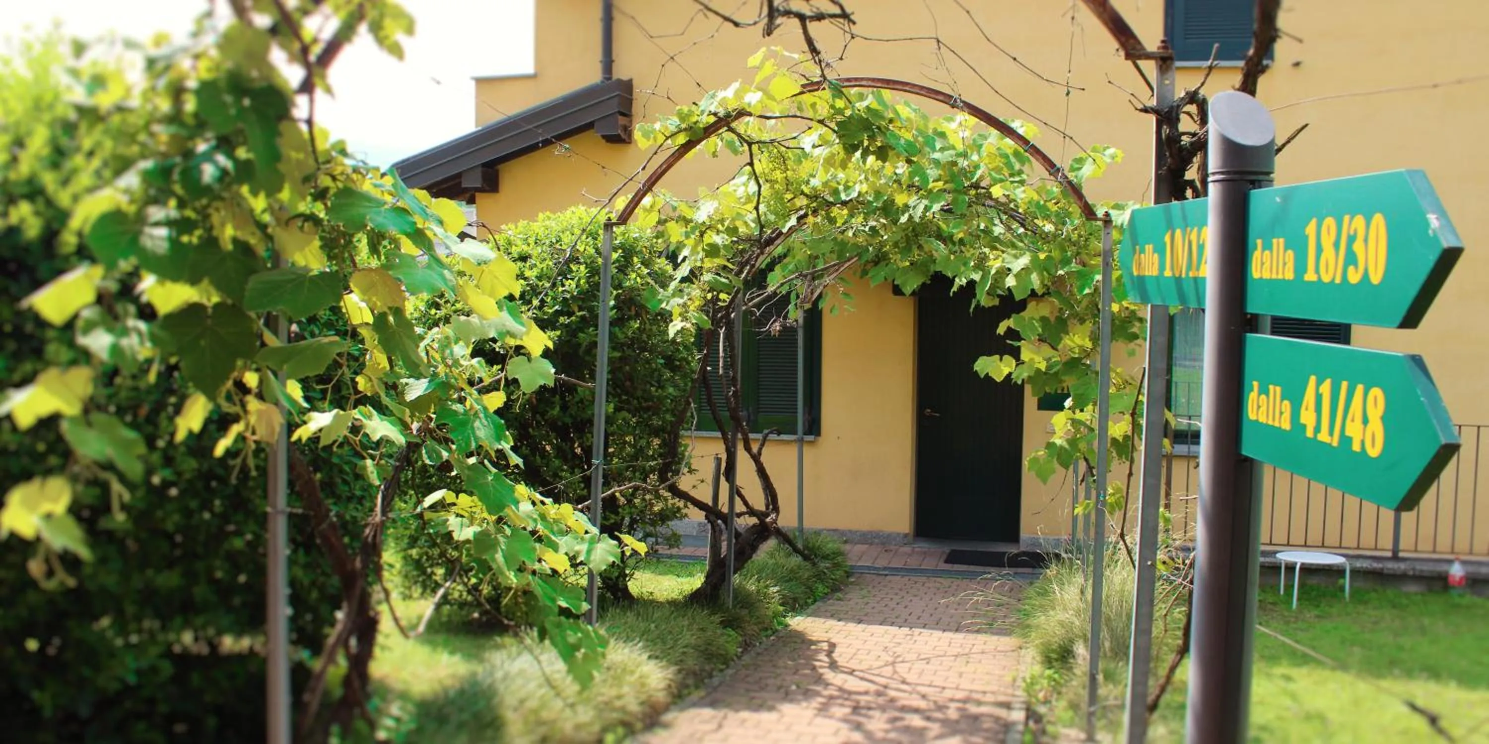 Garden in Hotel Residence Montelago