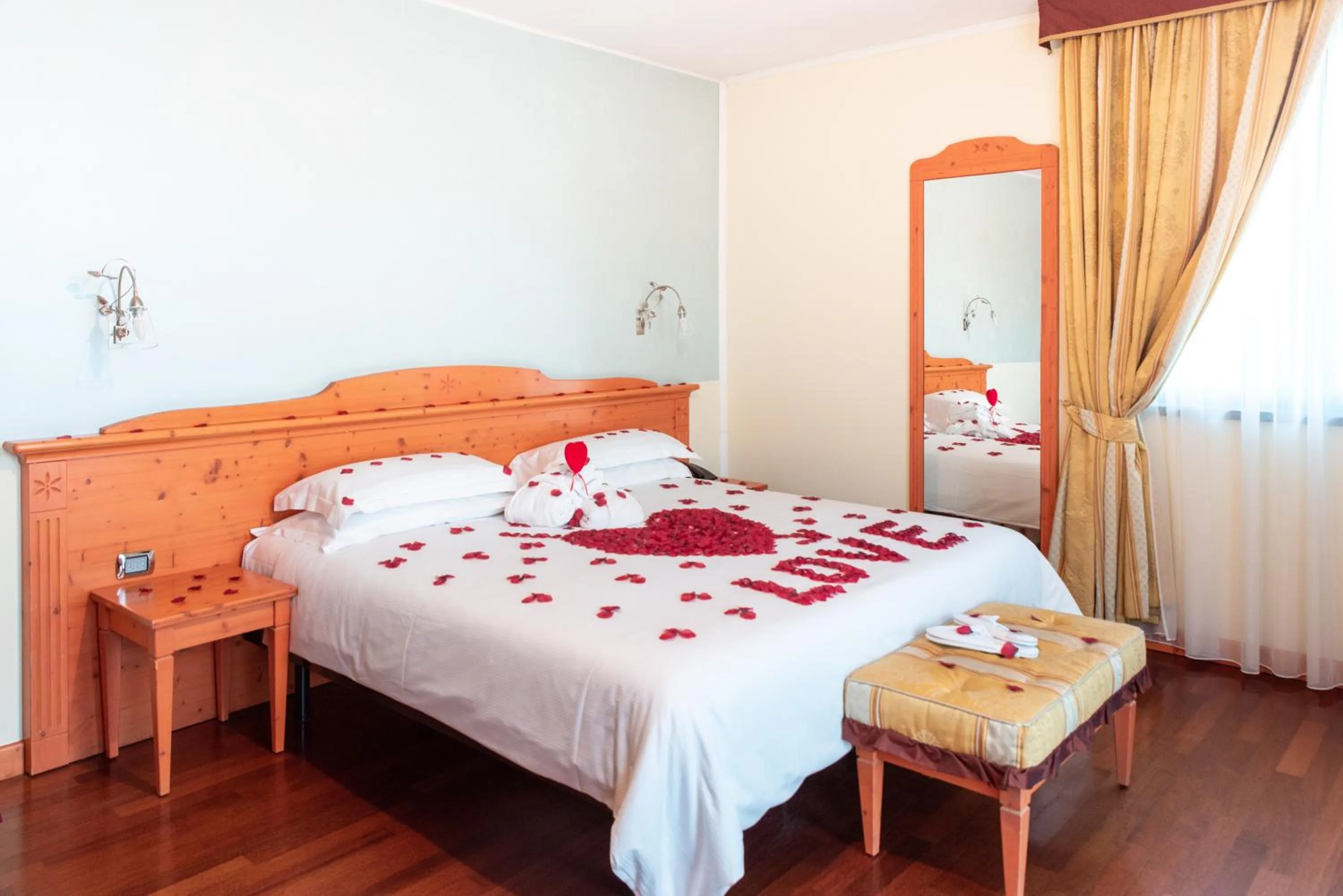 Bed in Hotel Residence Montelago