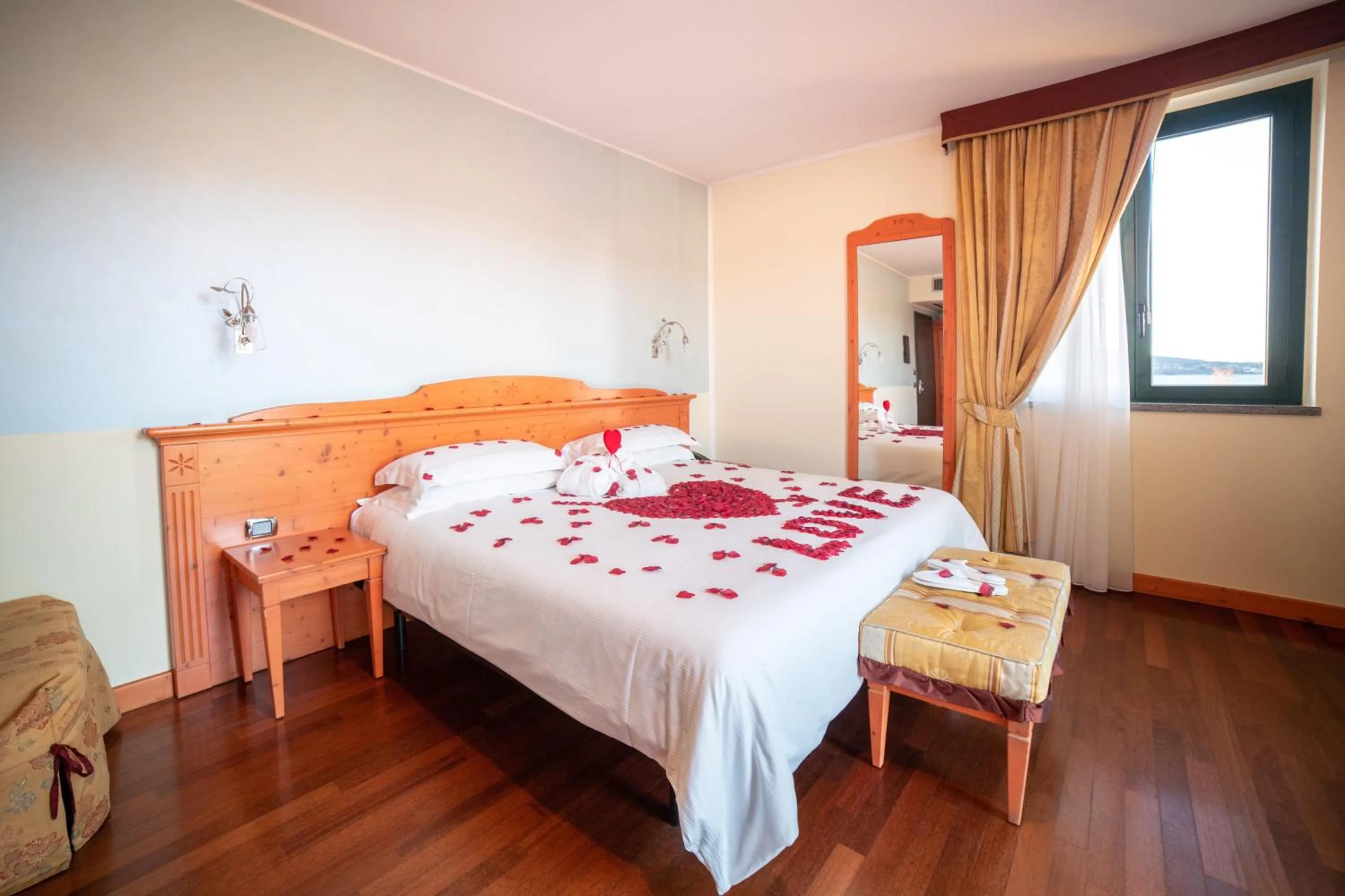 Bed in Hotel Residence Montelago