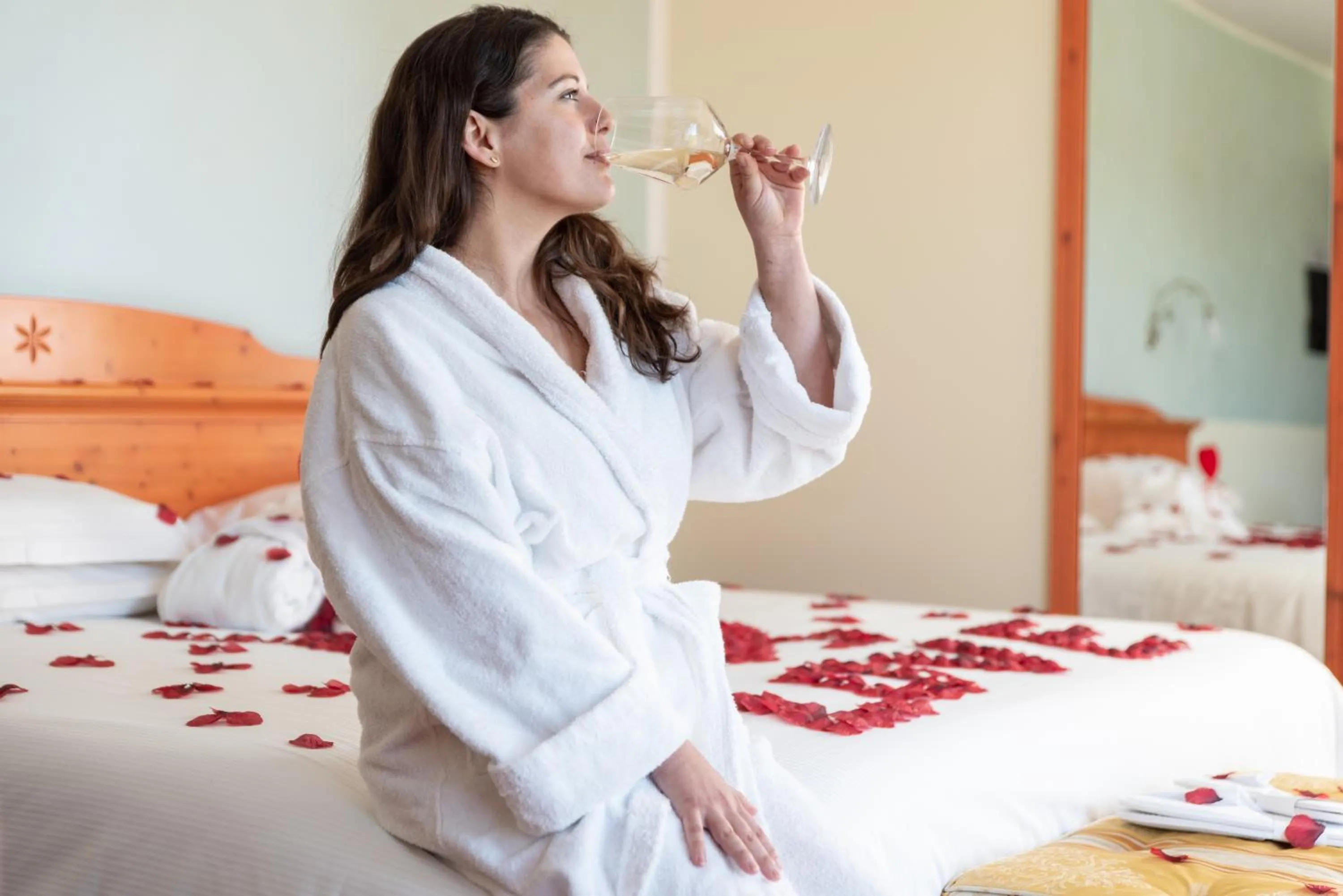 Bedroom, Bed in Hotel Residence Montelago