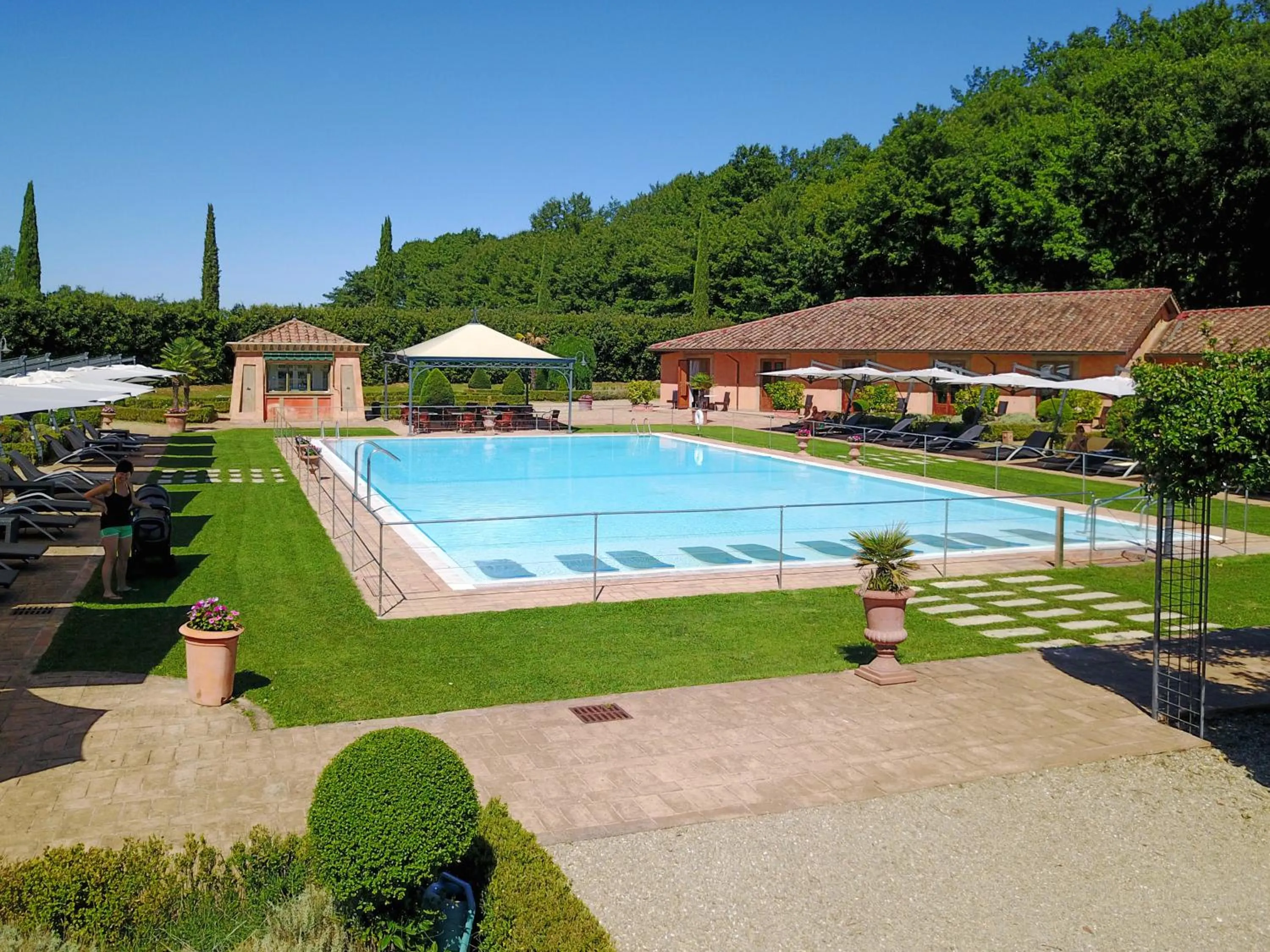 Garden in Il Piccolo Castello