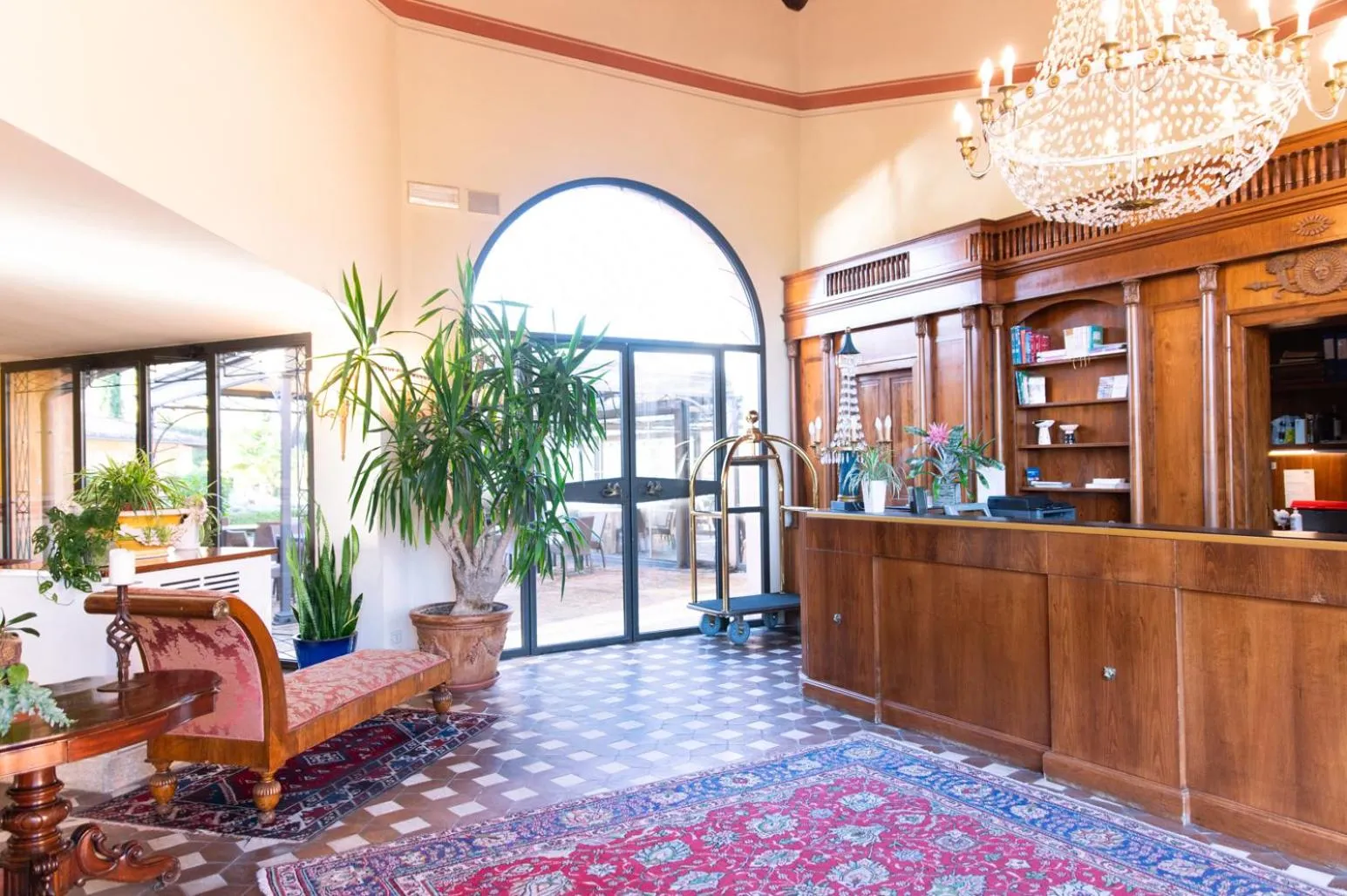 Lobby or reception in Il Piccolo Castello