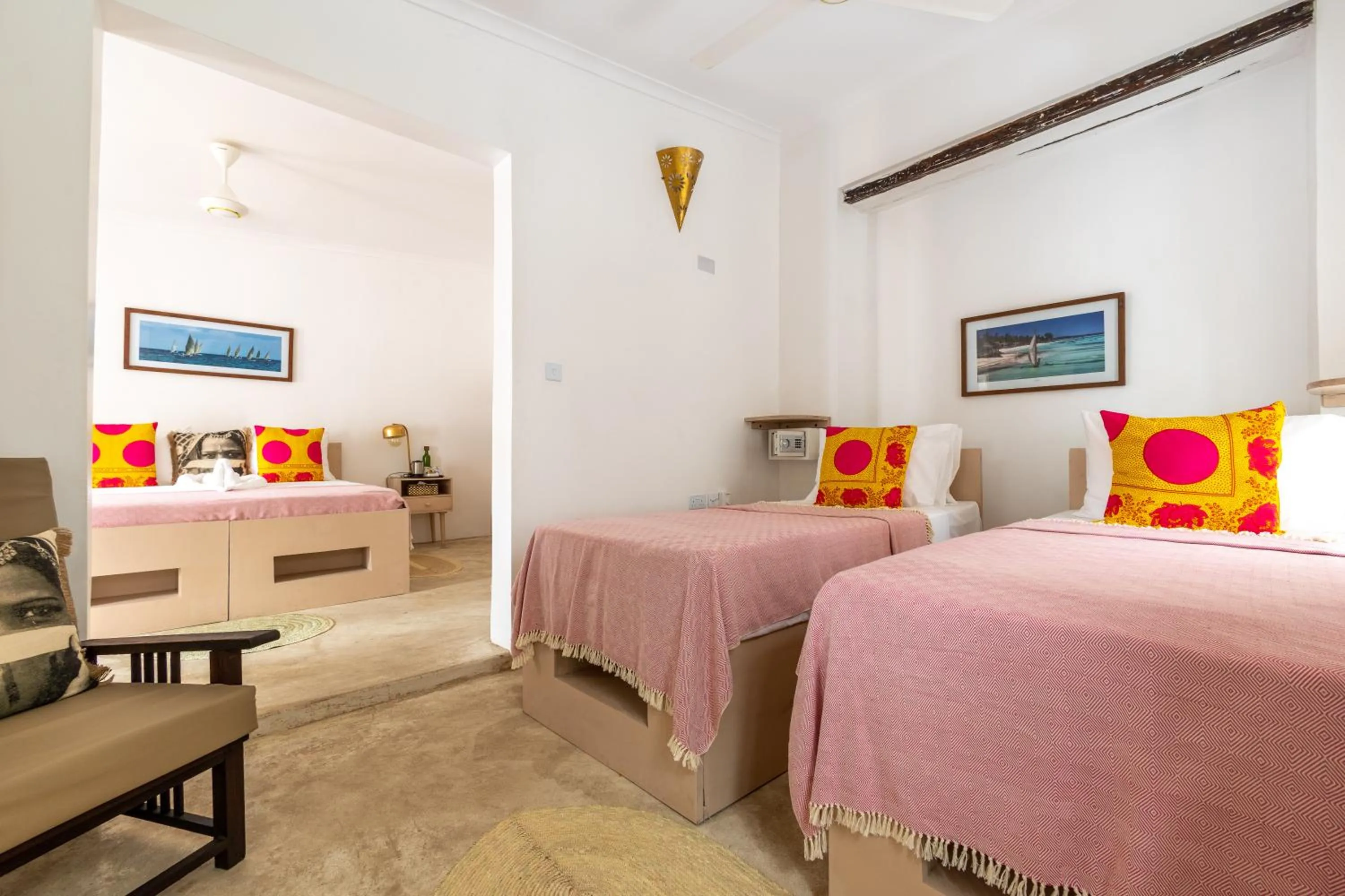 Bed in Sharazad Wonders Boutique