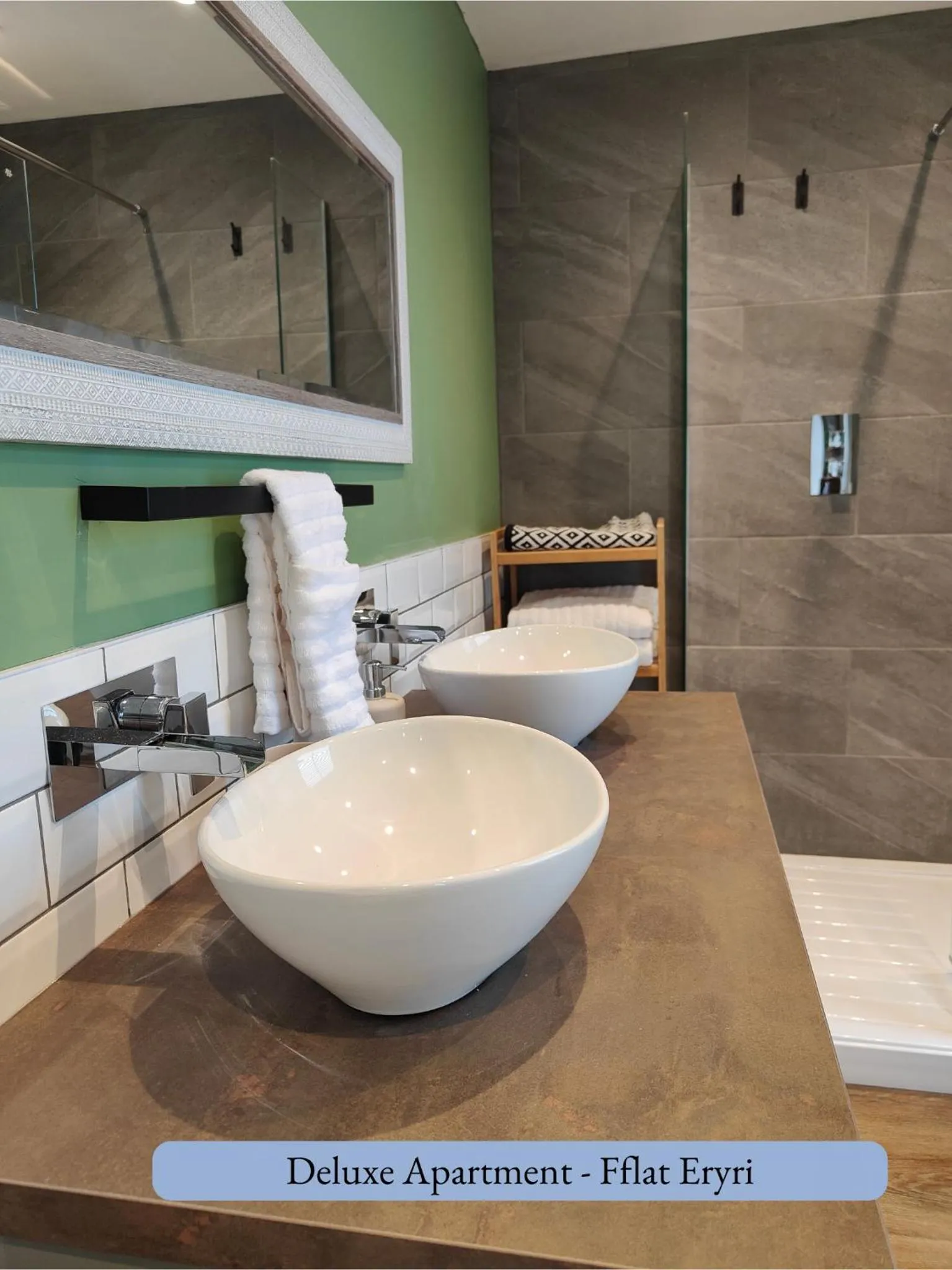 Bathroom in Llew Accommodation - The Townhouse