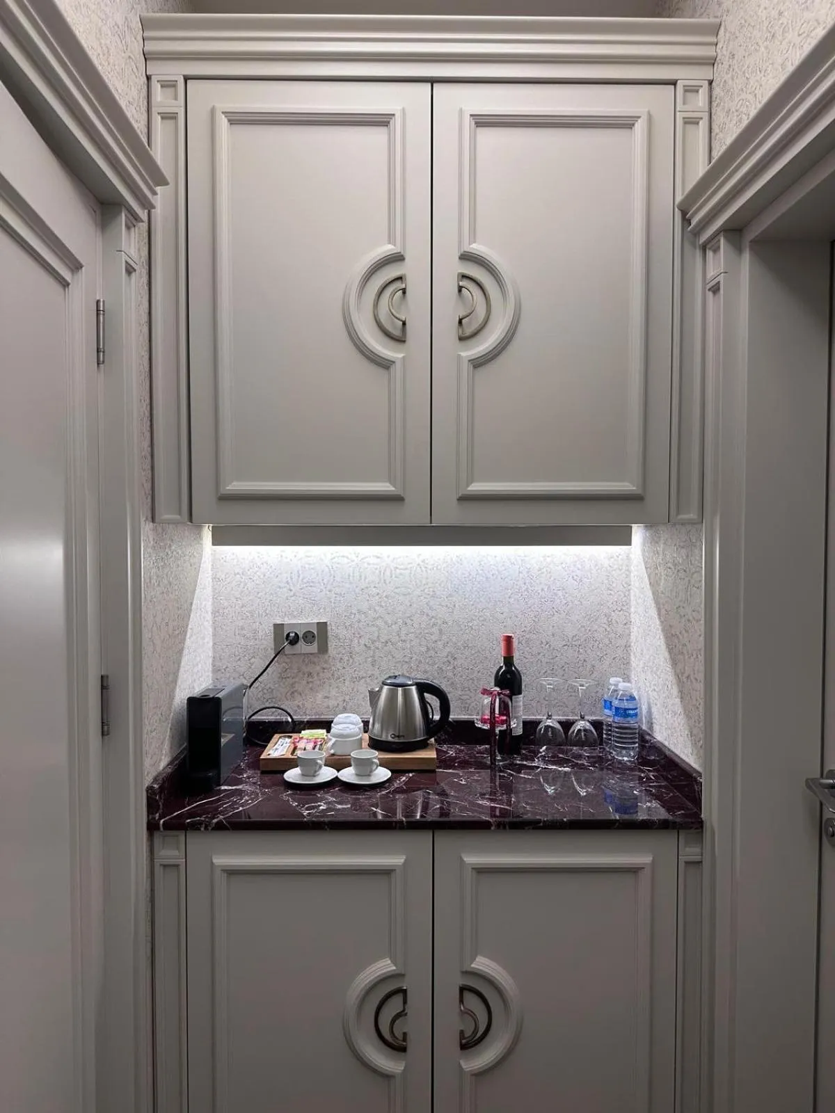 Kitchen or kitchenette in Grand Yavuz Hotel Sultanahmet