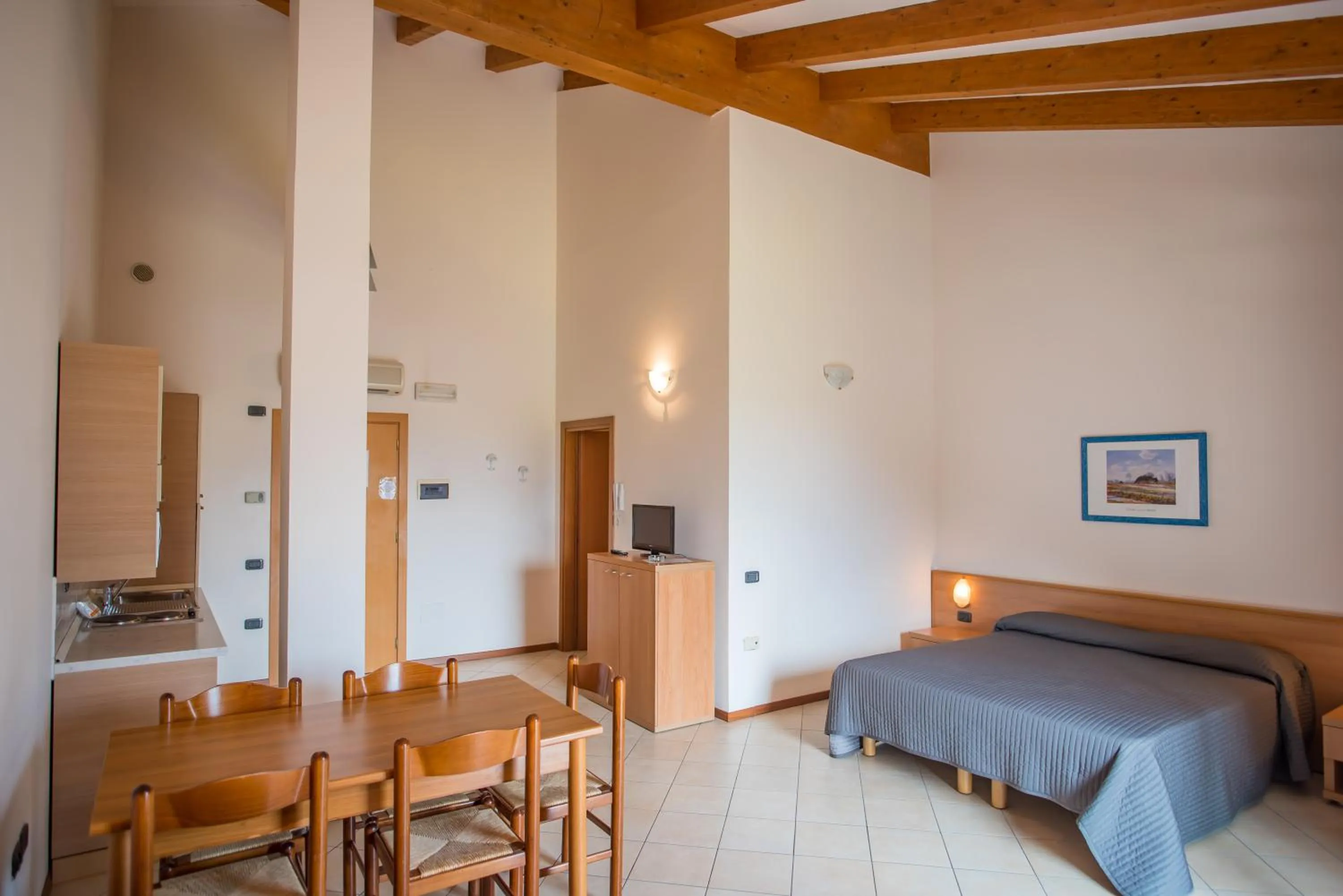 Living room, Bed in Residence Filanda