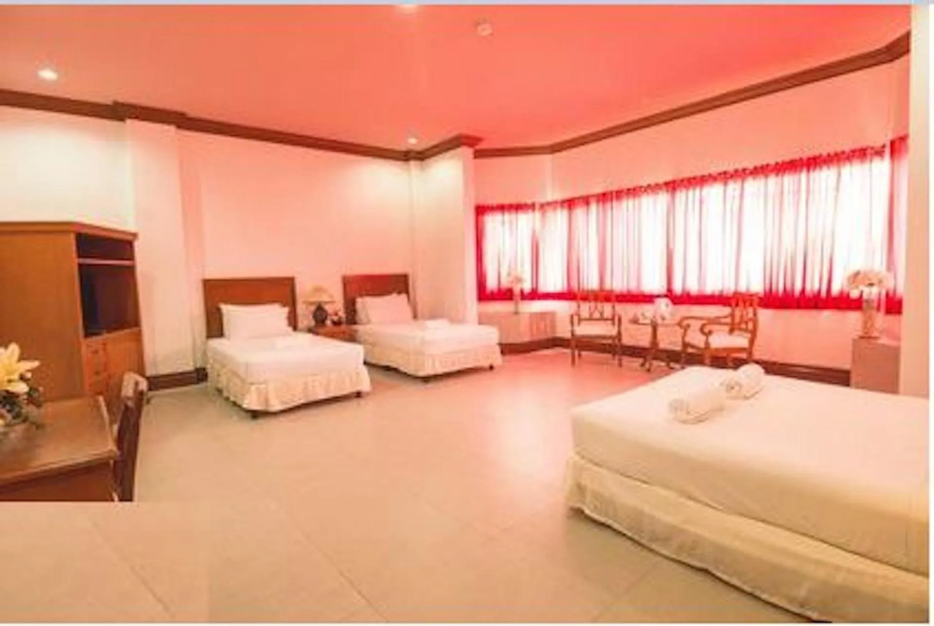 Bed in Estancia Resort Hotel