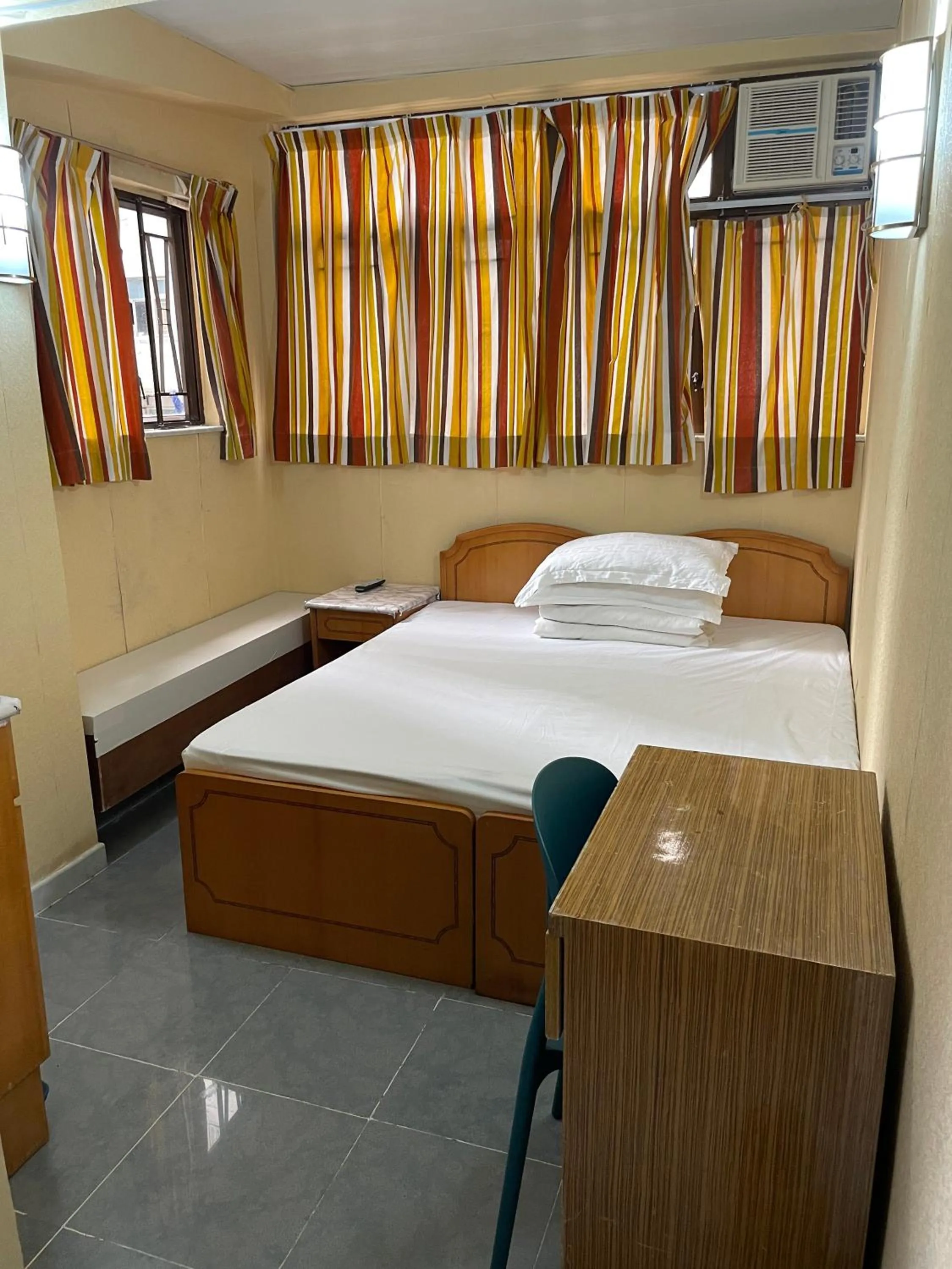 Bed in Wai fan Guest house