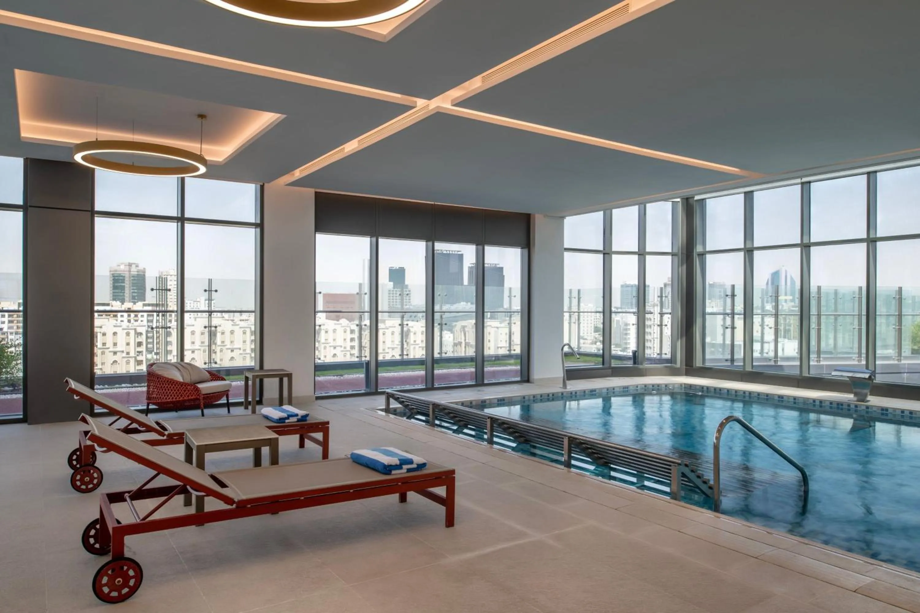 Swimming pool in Marriott Executive Apartments Doha, Le Mirage City Walk
