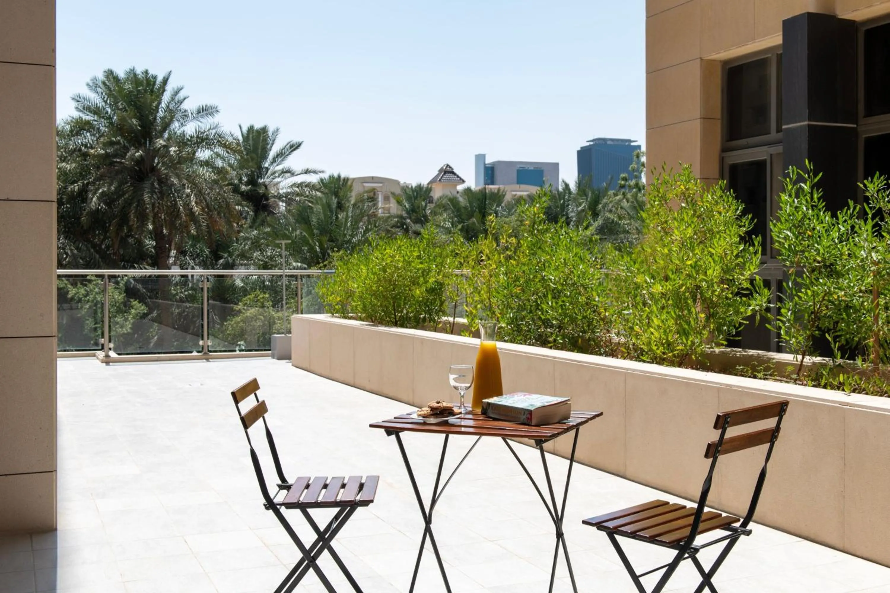 Photo of the whole room in Marriott Executive Apartments Doha, Le Mirage City Walk