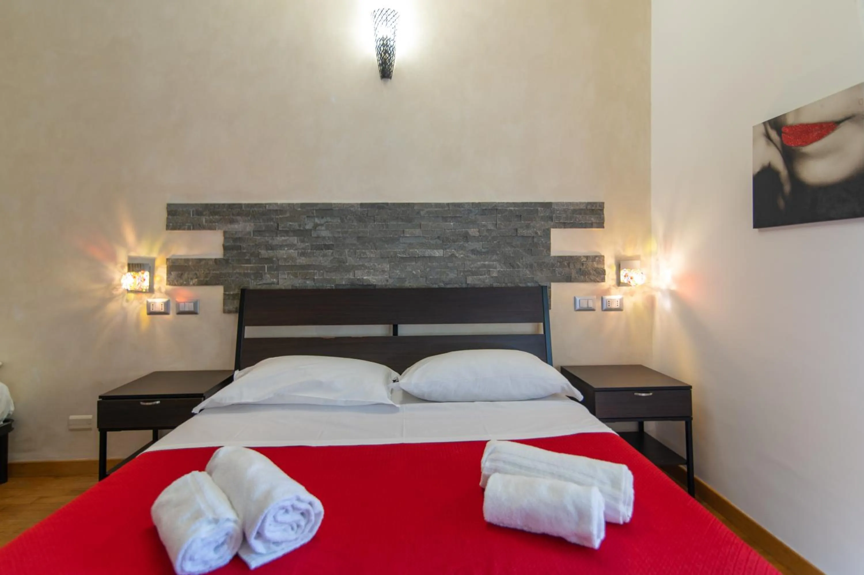 Bed in Exa Rooms - Vatican