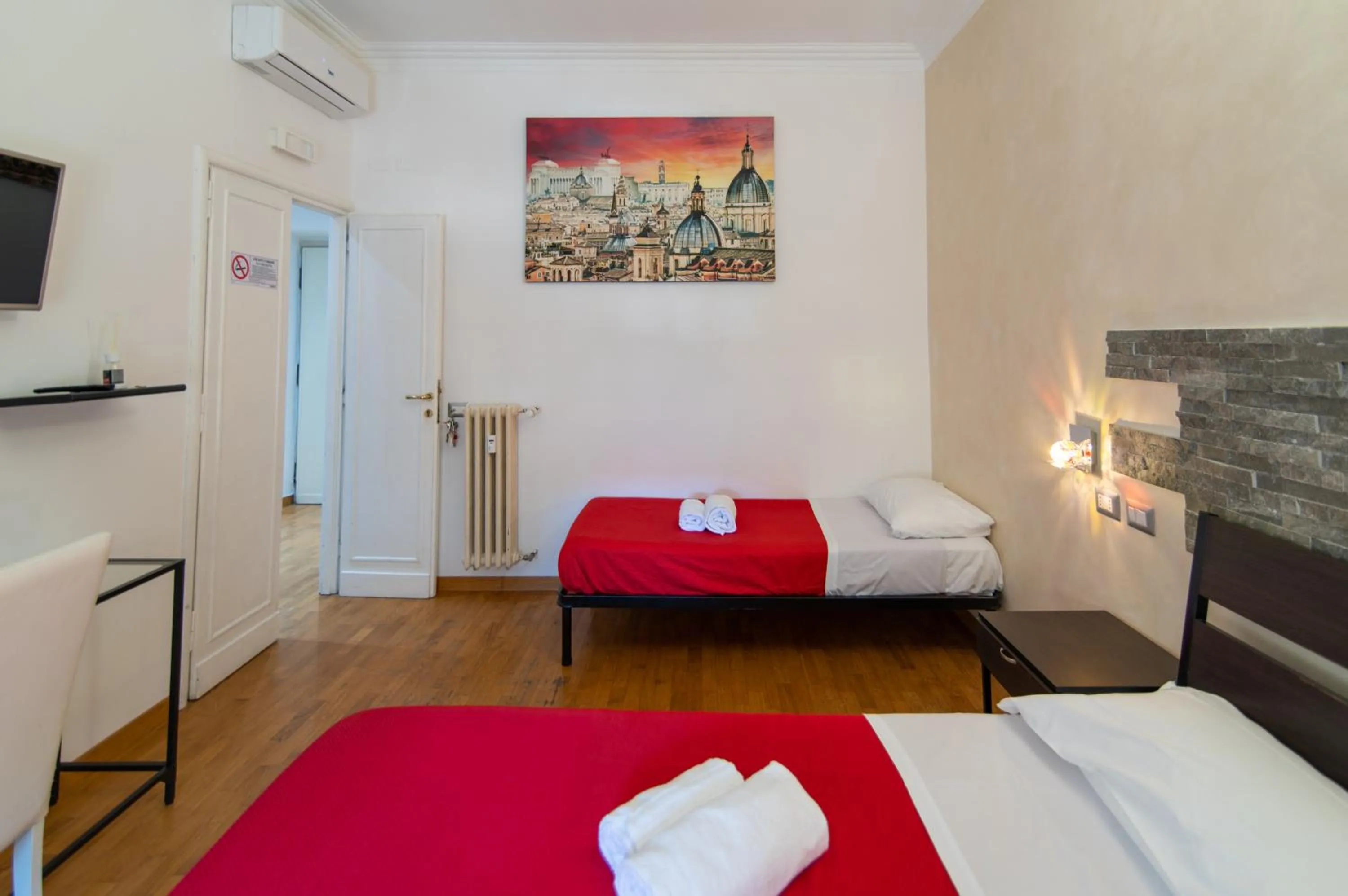 Bed in Exa Rooms - Vatican