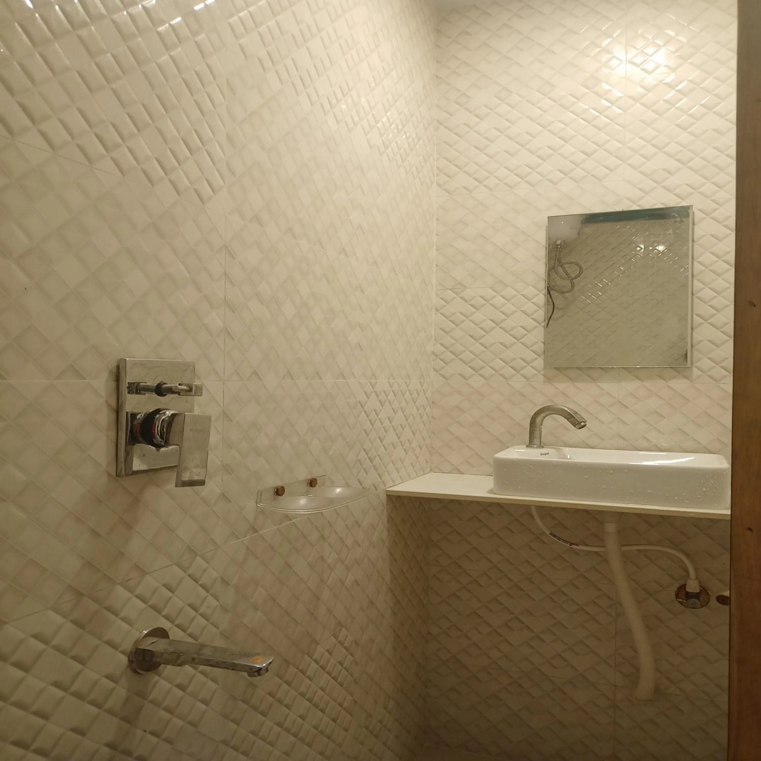 Shower in Hotel Geetanjali St Bus Stand Panvel