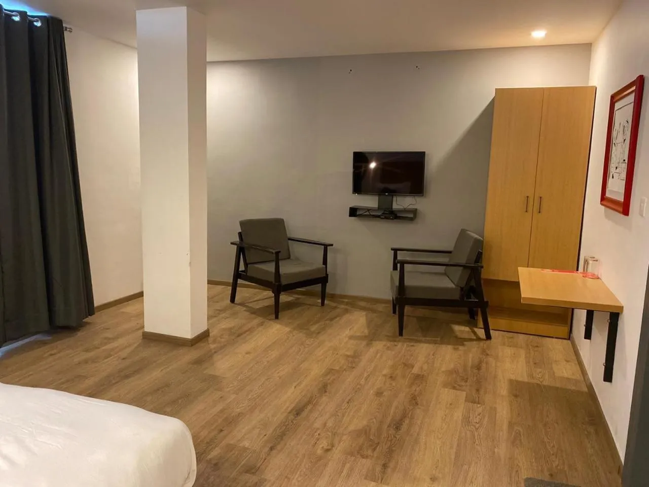 TV and multimedia, Bed in Hotel Jaiman