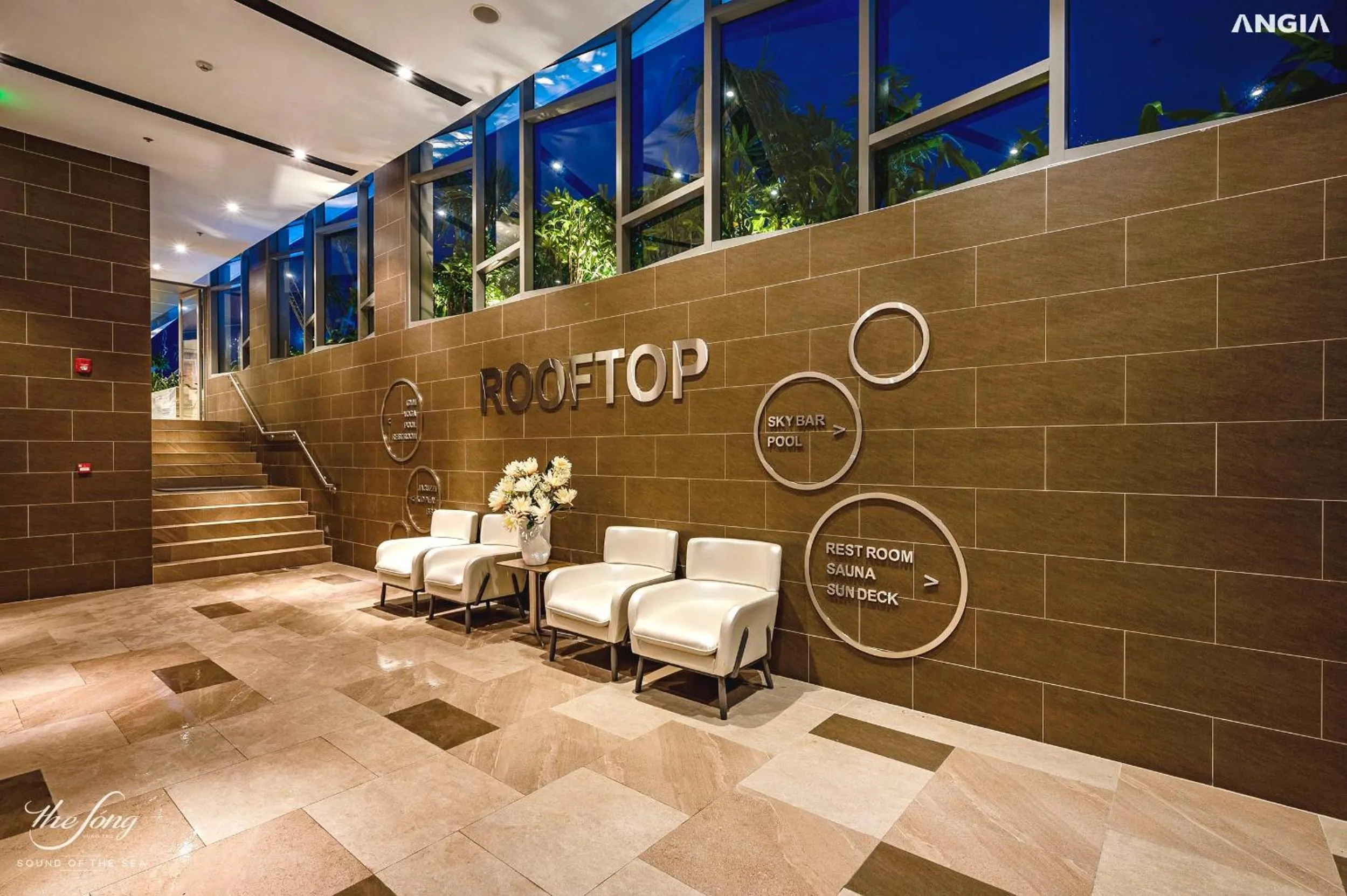 Floor plan in The Sóng Apartment Vũng Tàu - Mita House