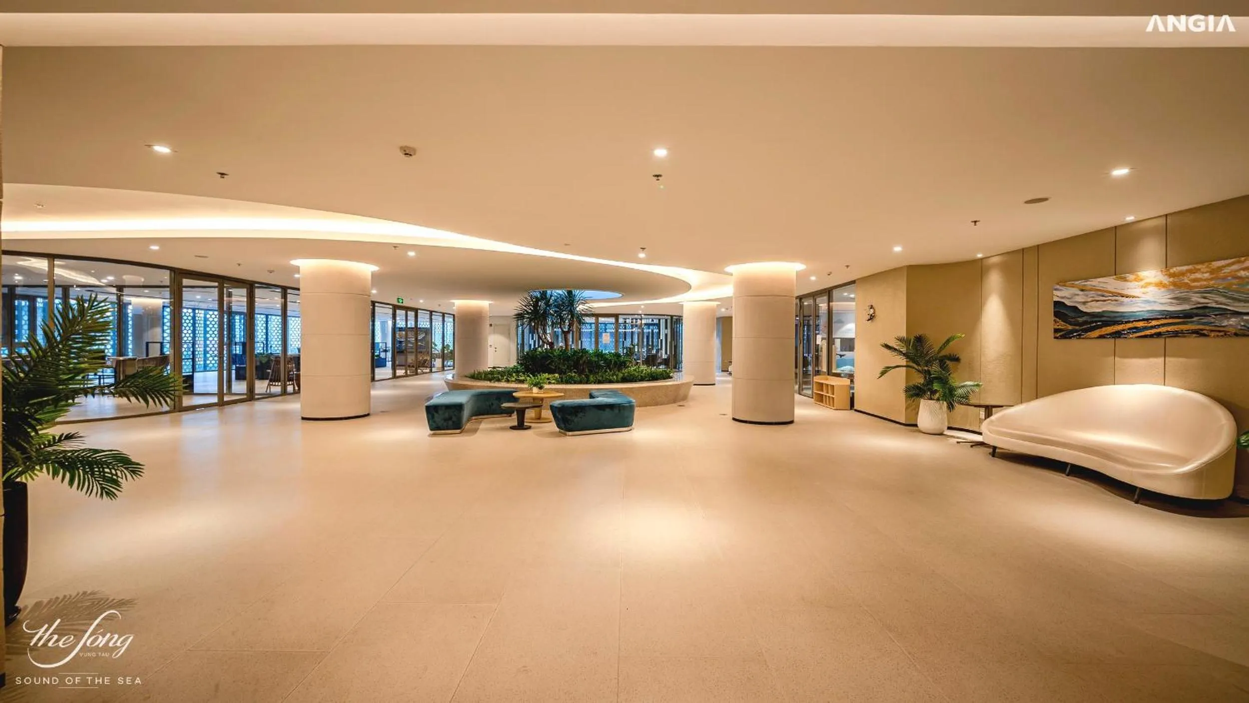 Lobby or reception in The Sóng Apartment Vũng Tàu - Mita House