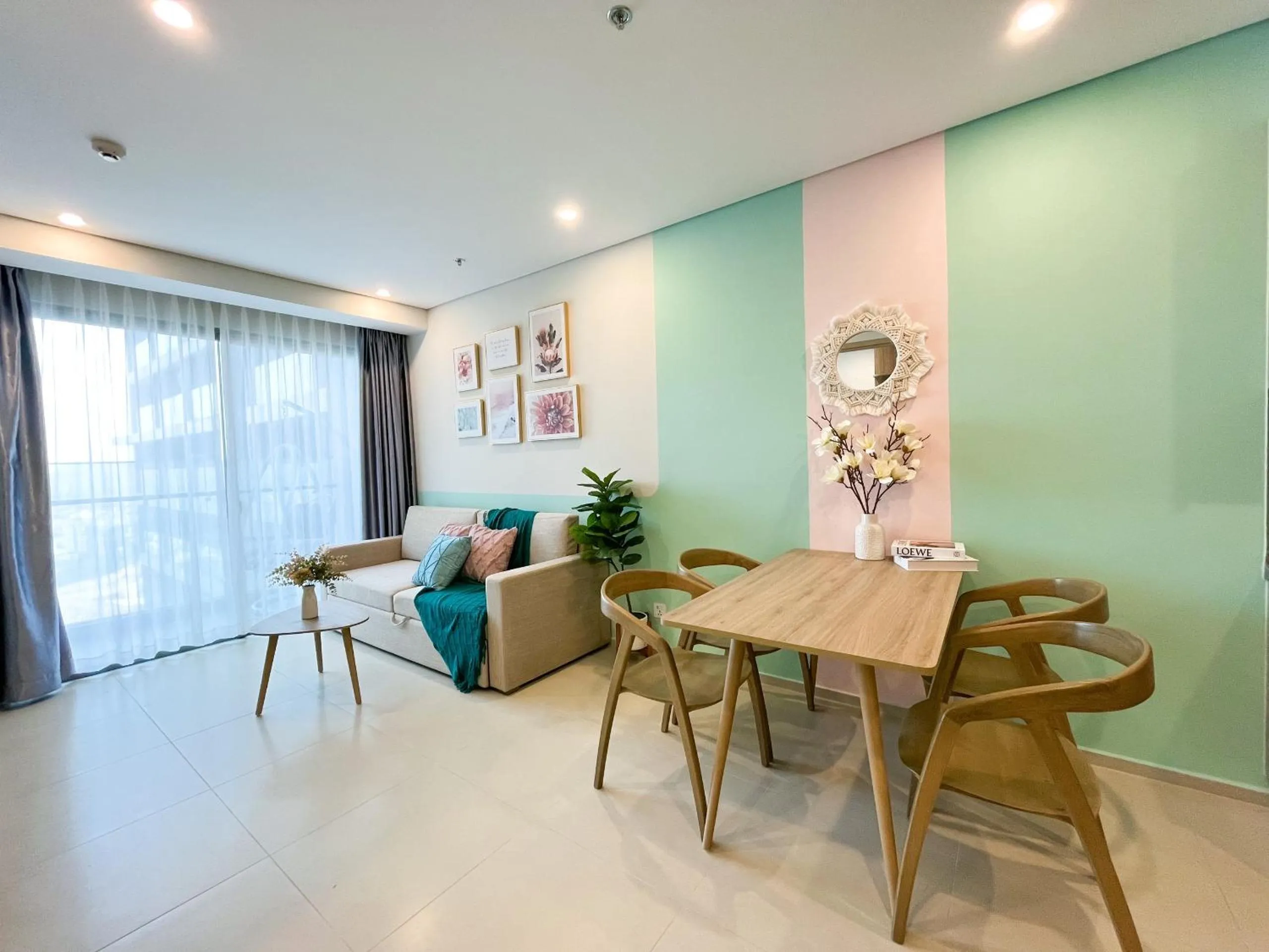 Living room in The Sóng Apartment Vũng Tàu - Mita House