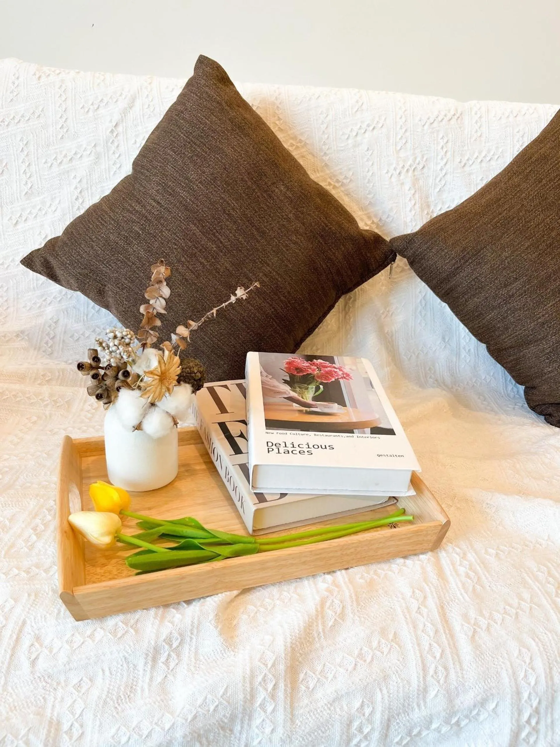 Bed in The Sóng Apartment Vũng Tàu - Mita House