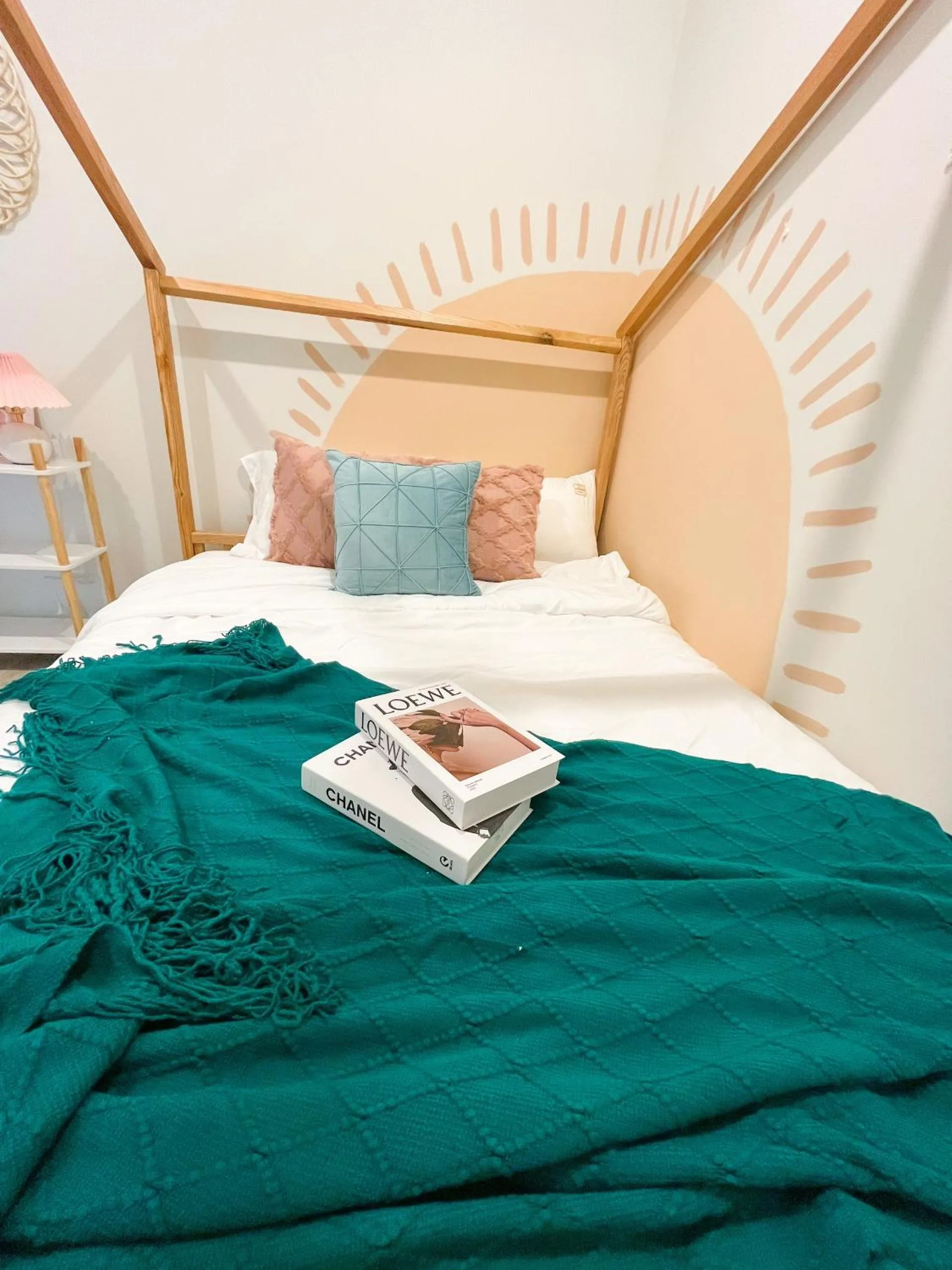 Bed in The Sóng Apartment Vũng Tàu - Mita House