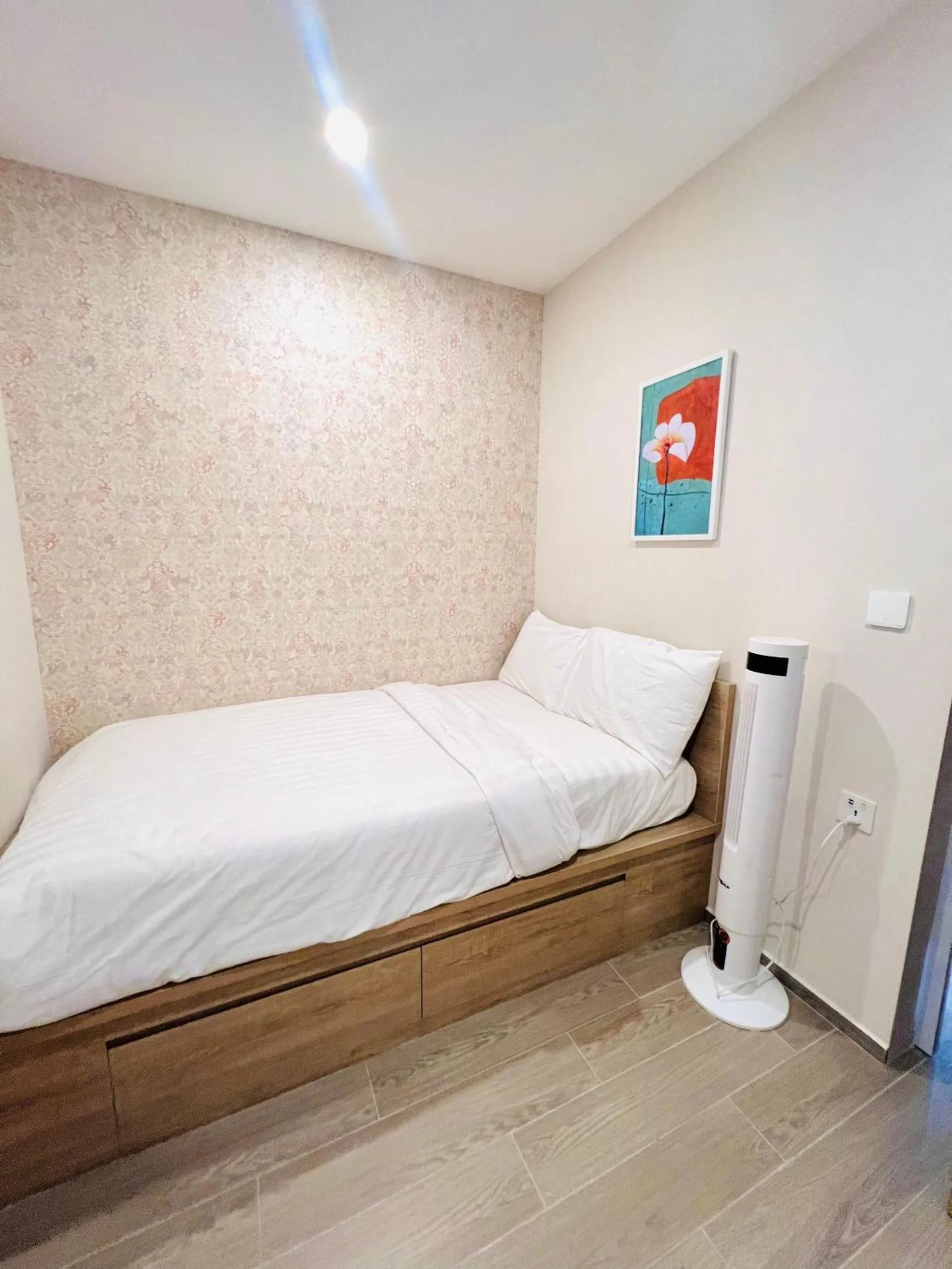 Bed in The Sóng Apartment Vũng Tàu - Mita House