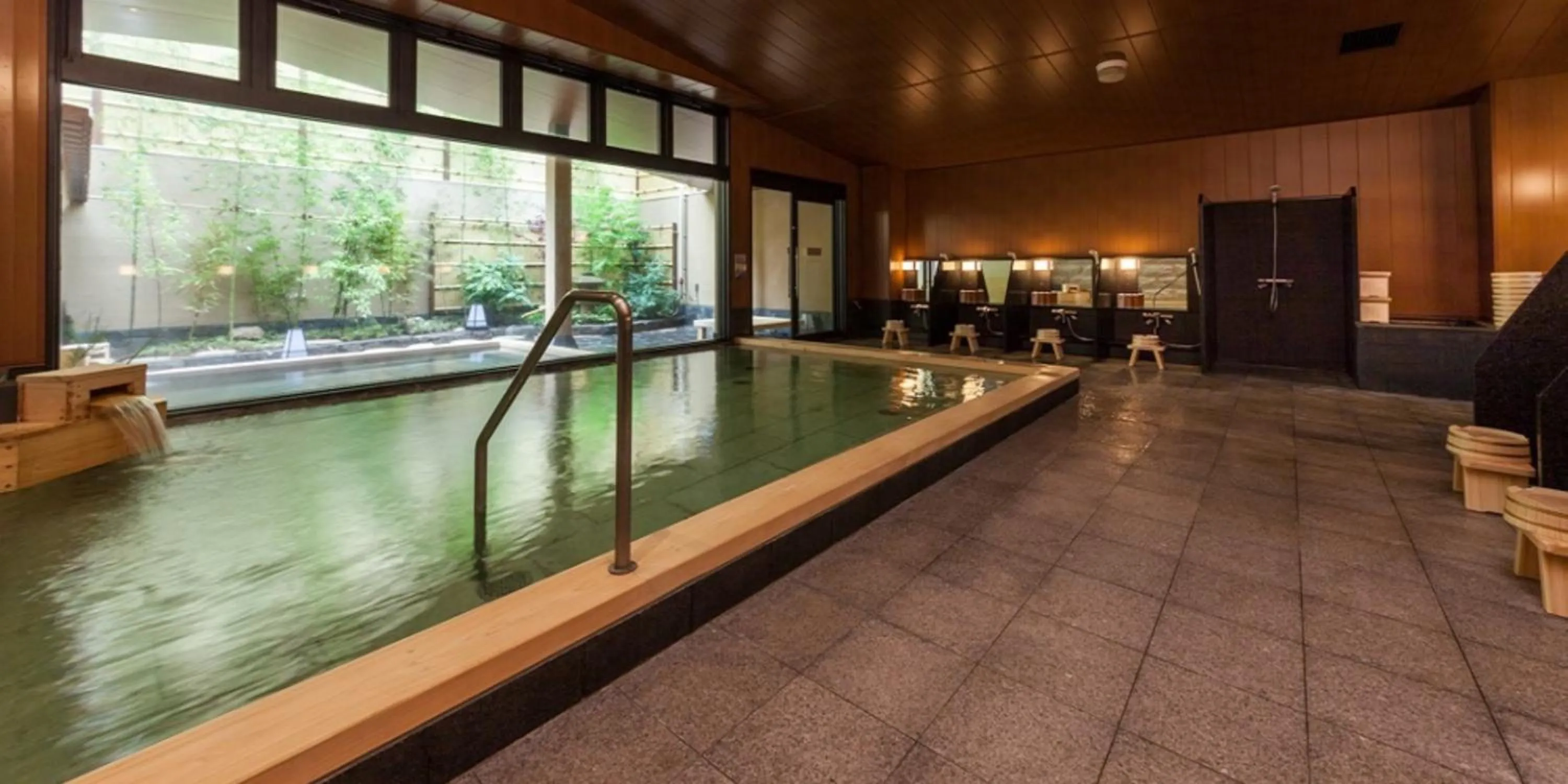 Hot Spring Bath in Nishitetsu Resort Inn Beppu