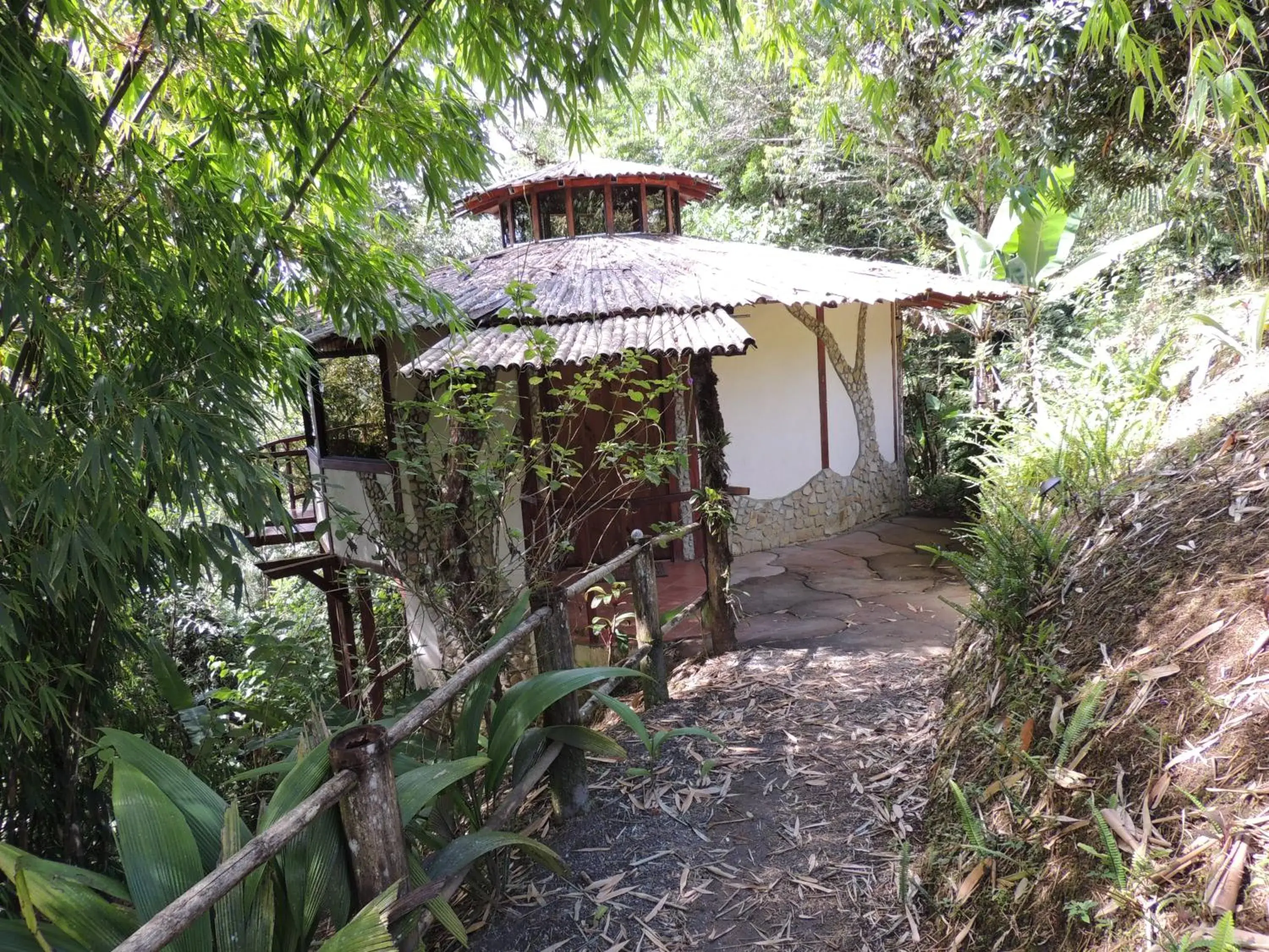 Bungalow (Bamboo) in Cascata Del Bosco Cabinas Bungalow (Bamboo) in Cascata Del Bosco Cabinas