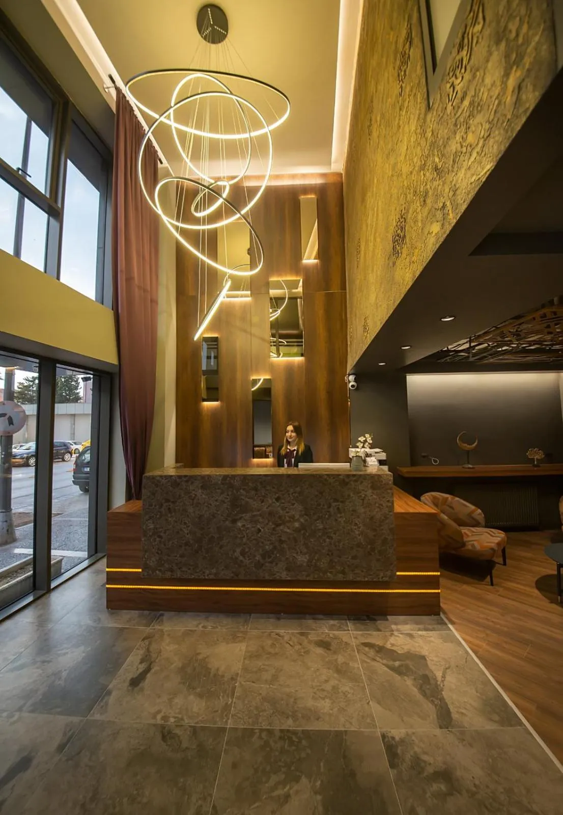 Lobby or reception in CITY ASYA HOTEL