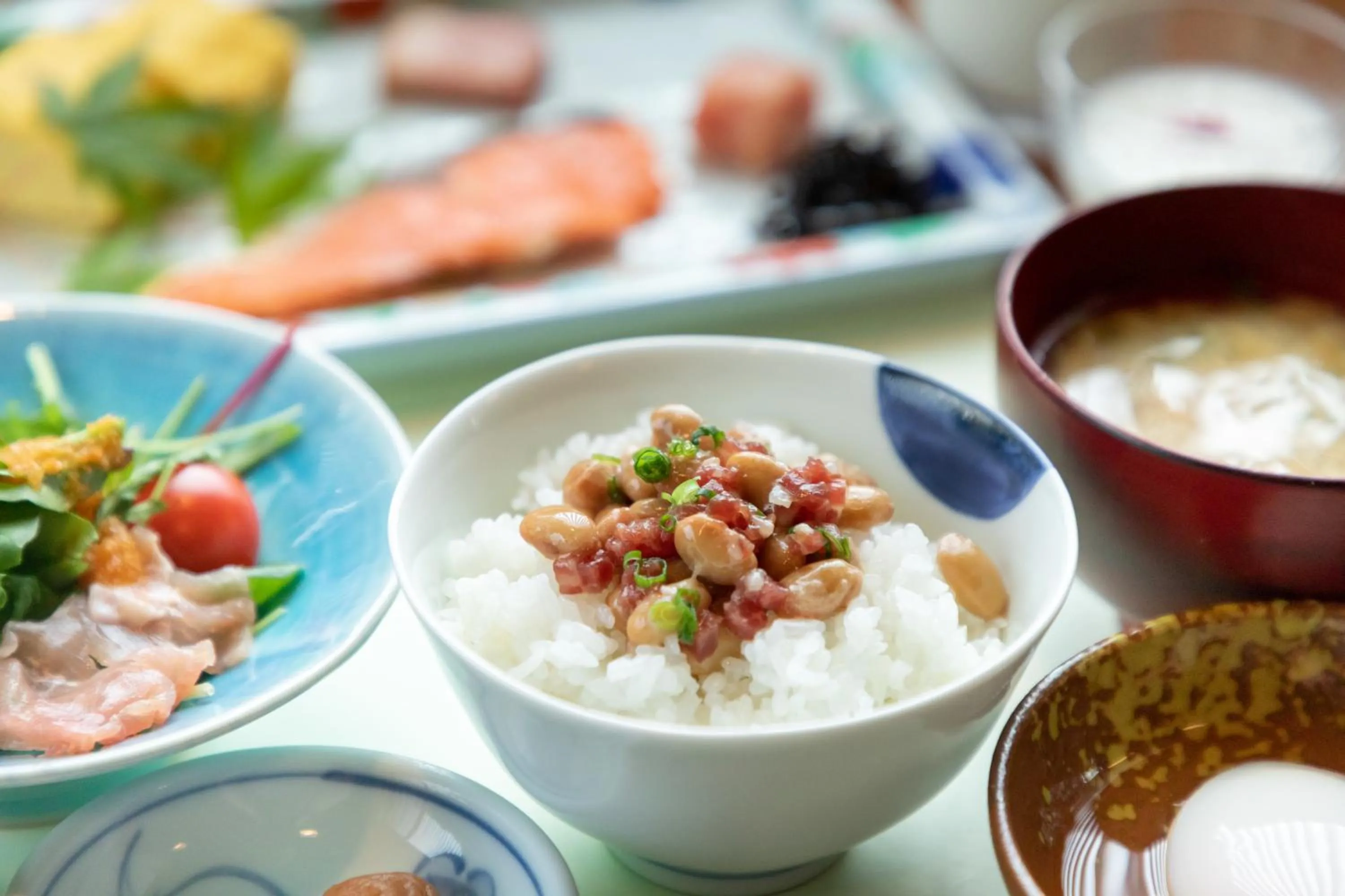 Food close-up in Ryokan Nanjoen