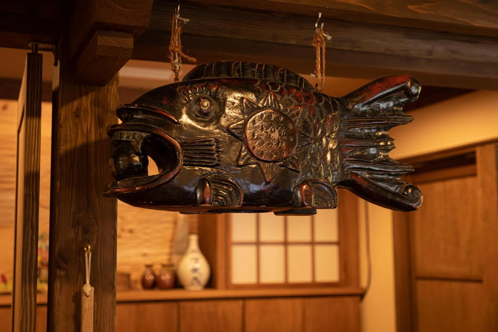 Decorative detail in Ryokan Nanjoen