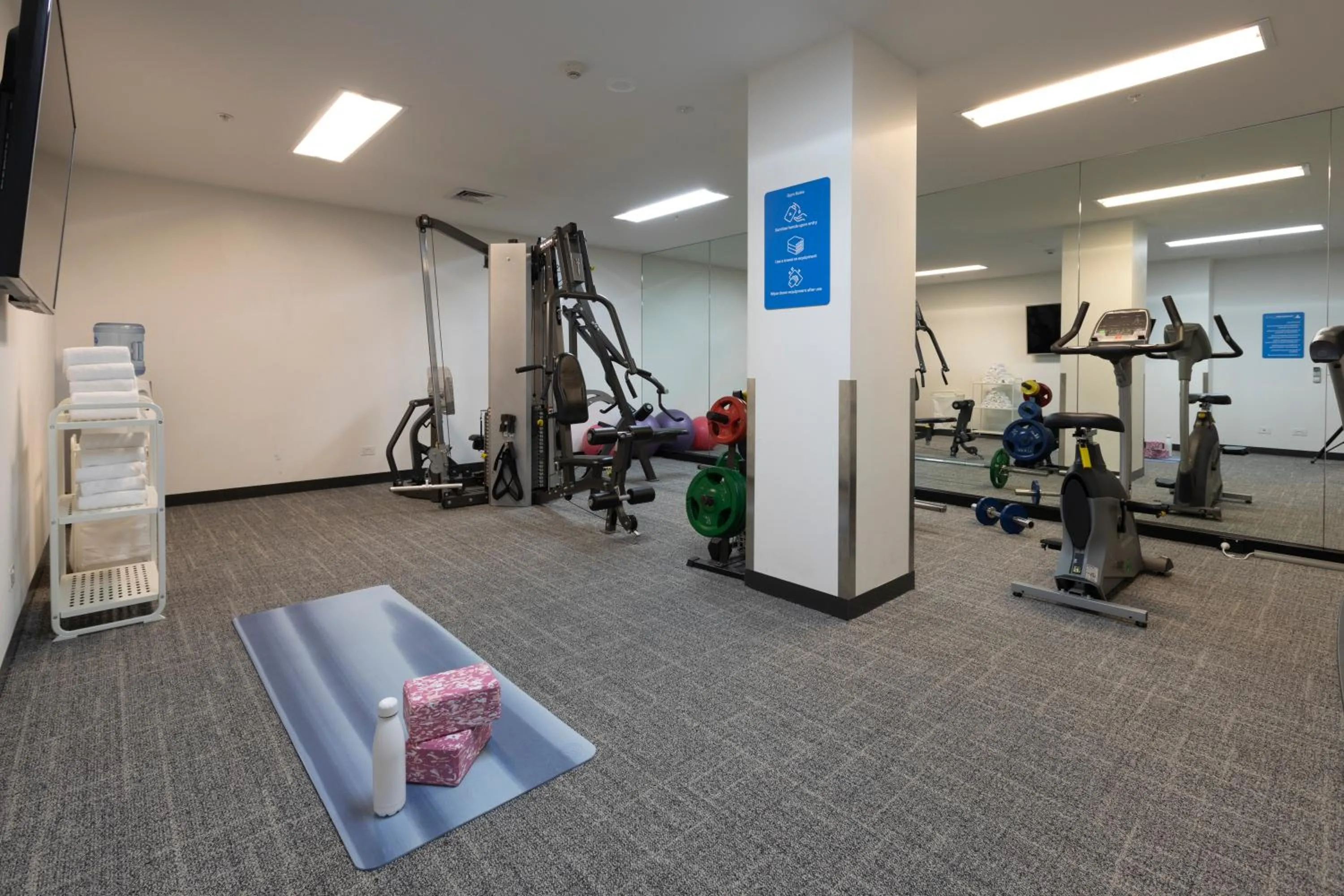 Fitness centre/facilities in Corporate Living Accommodation Abbotsford