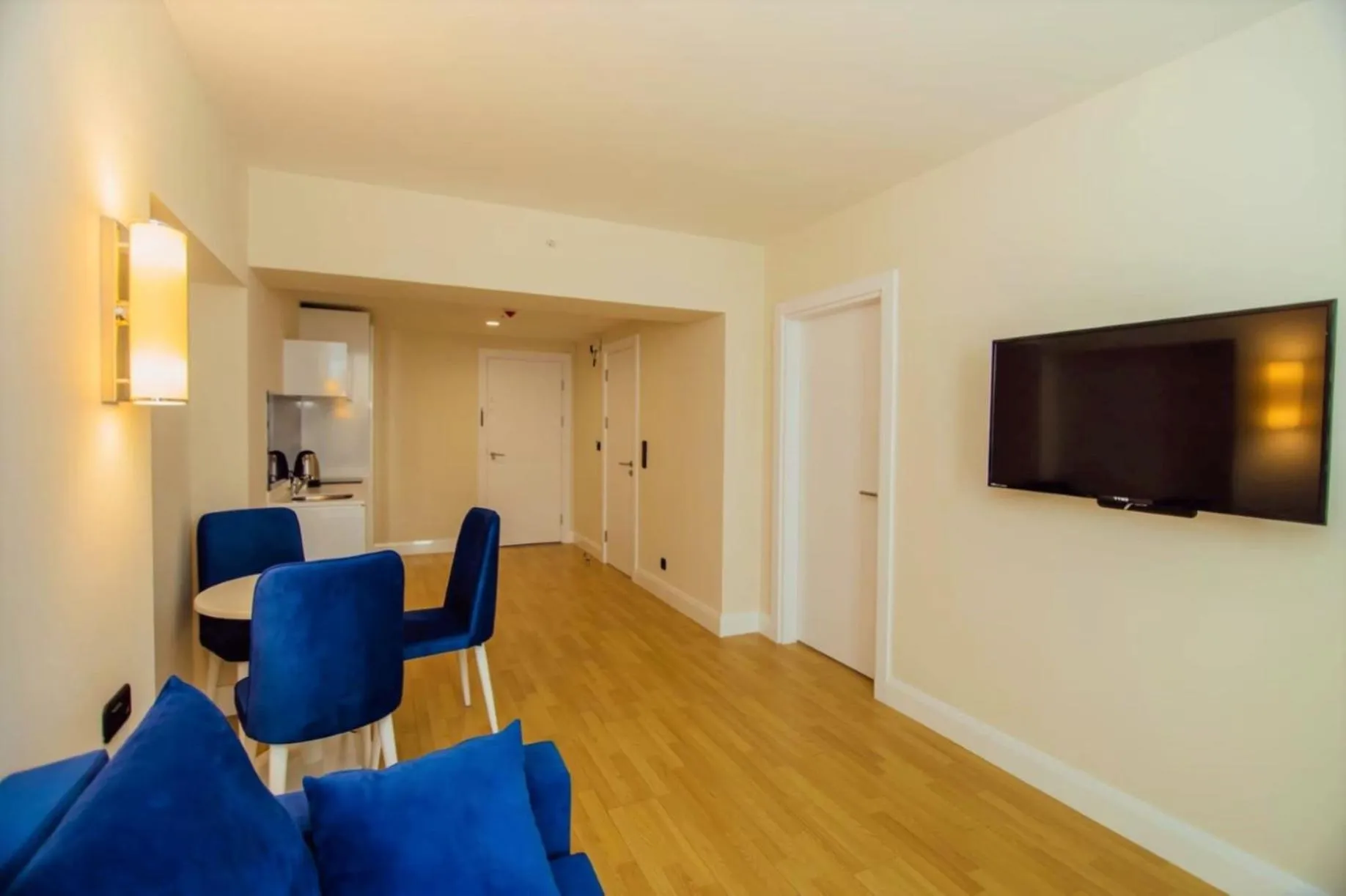 TV and multimedia in Elegance Sea View Aparthotel In Orbi City Batumi