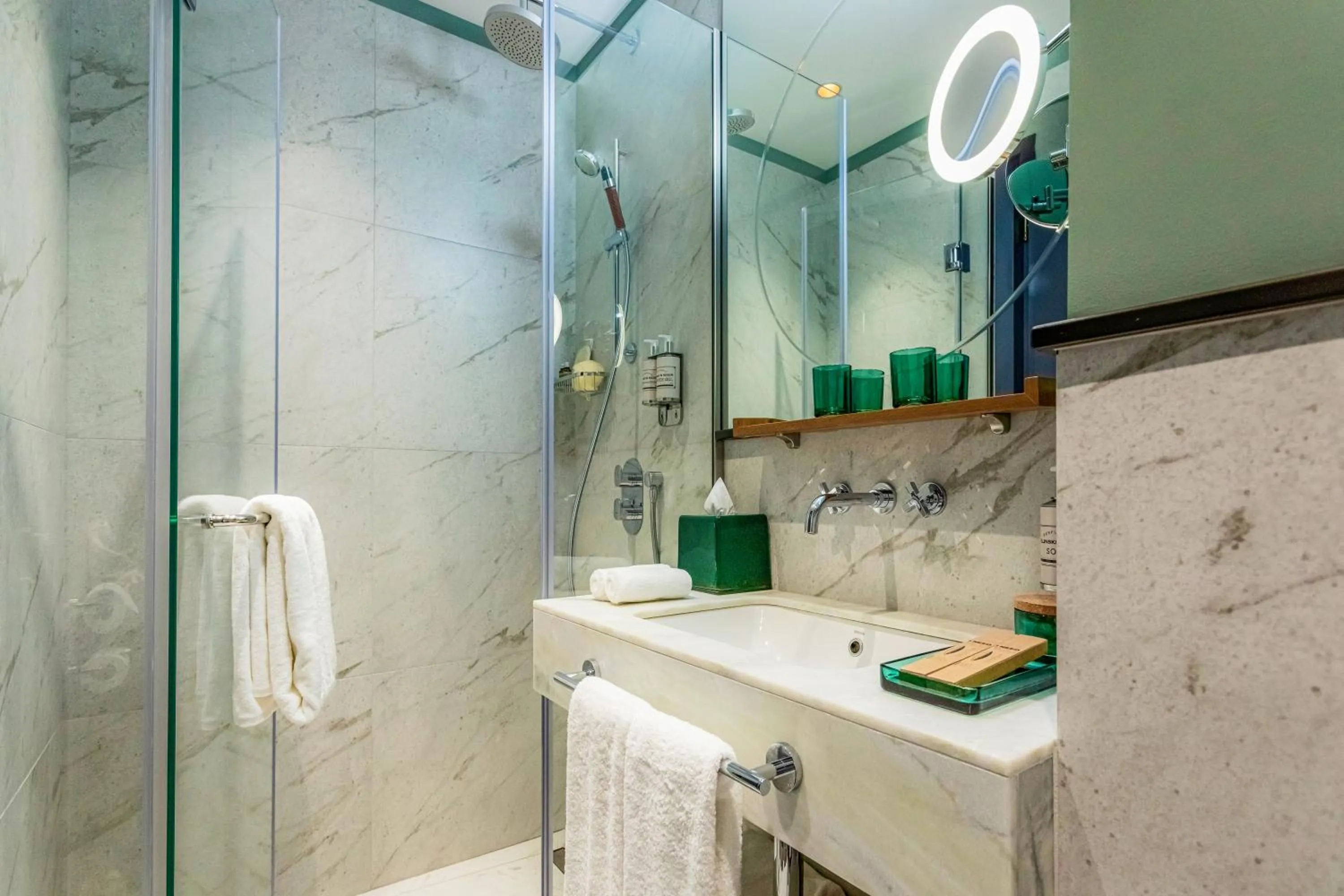 Shower in Khedi Hotel Tbilisi