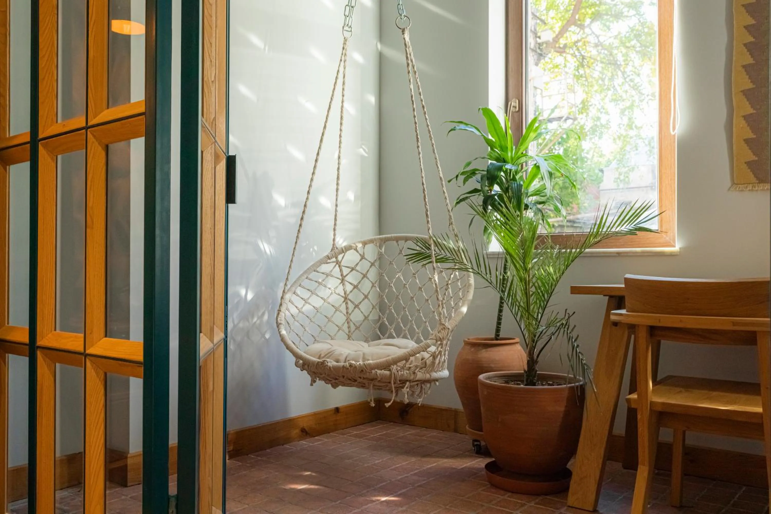 Seating area in Khedi Hotel Tbilisi