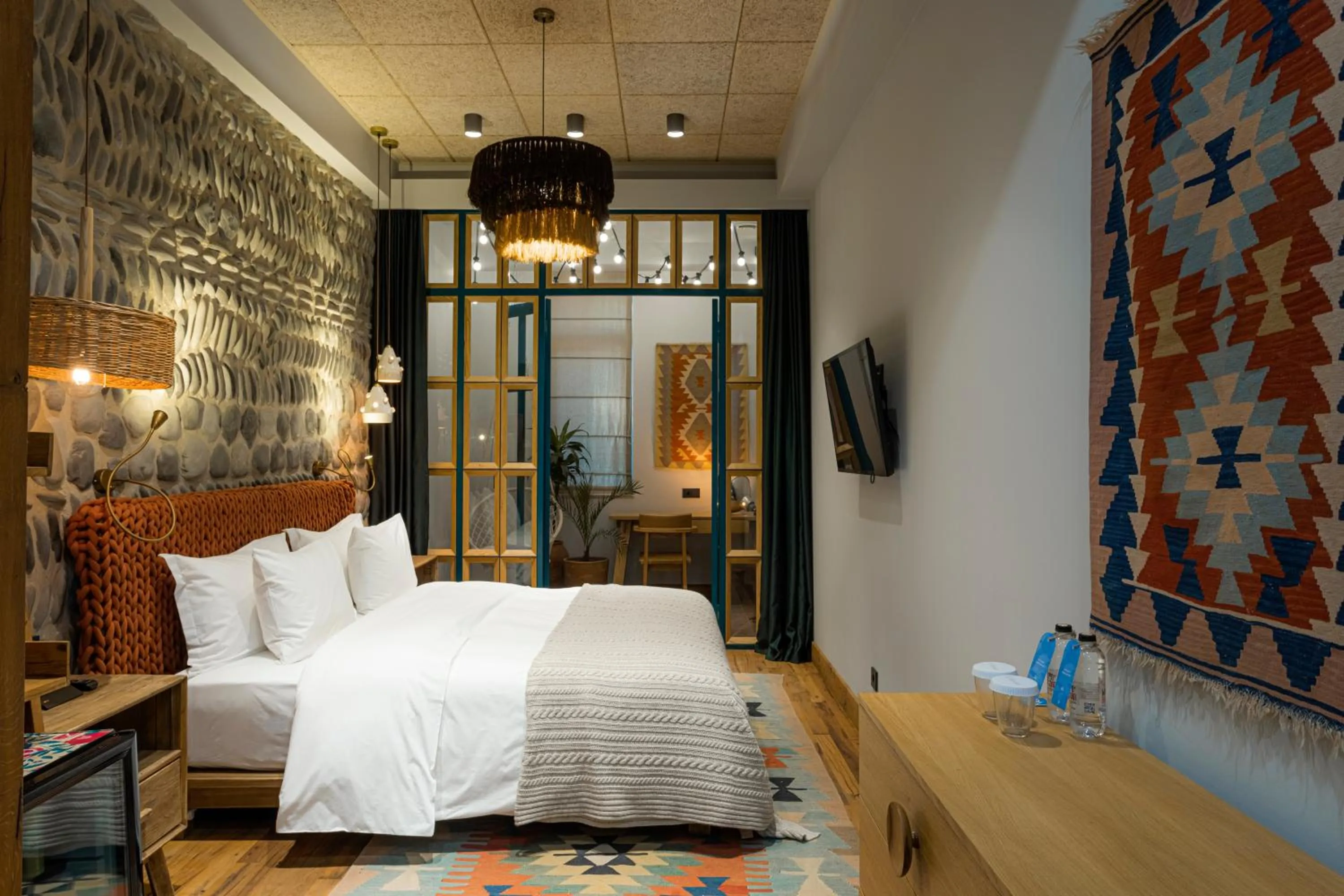 Photo of the whole room, Bed in Khedi Hotel Tbilisi