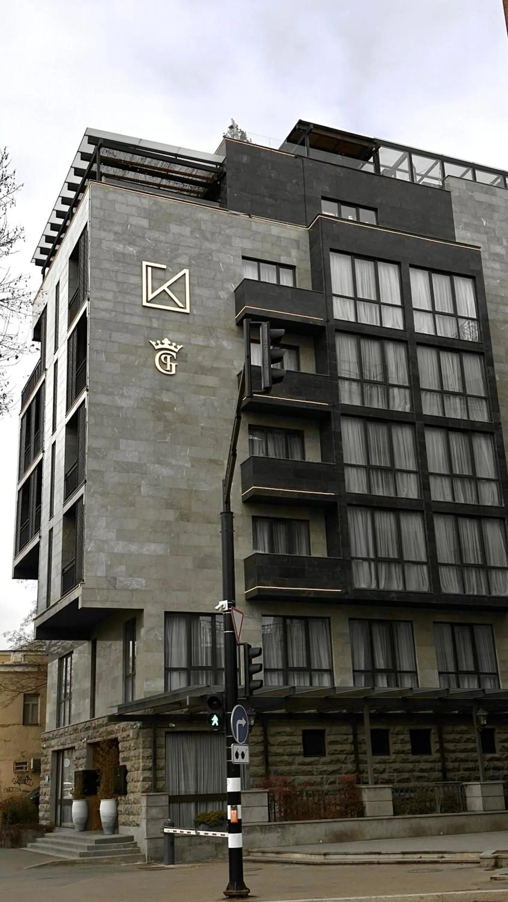 Property building in Khedi Hotel Tbilisi