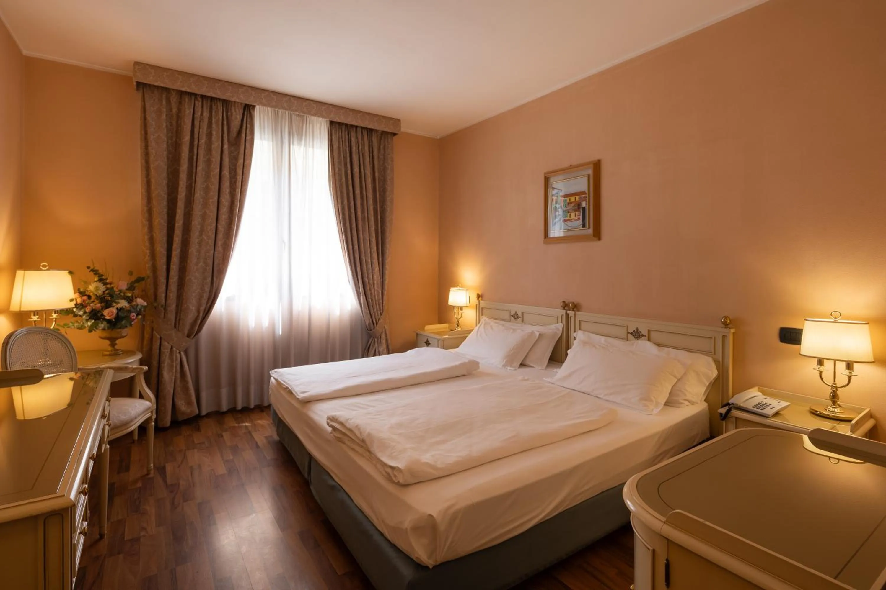 Bed in Hotel Lucrezia Borgia